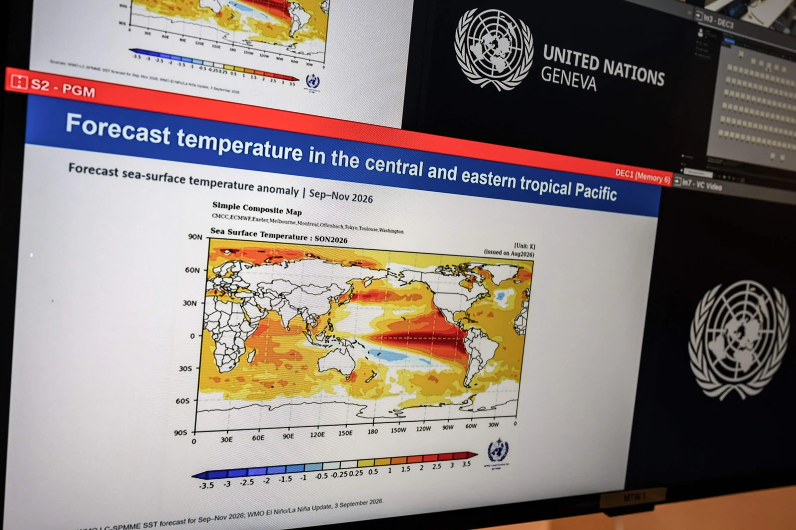 El Nino could be strongest in decades, UN warns