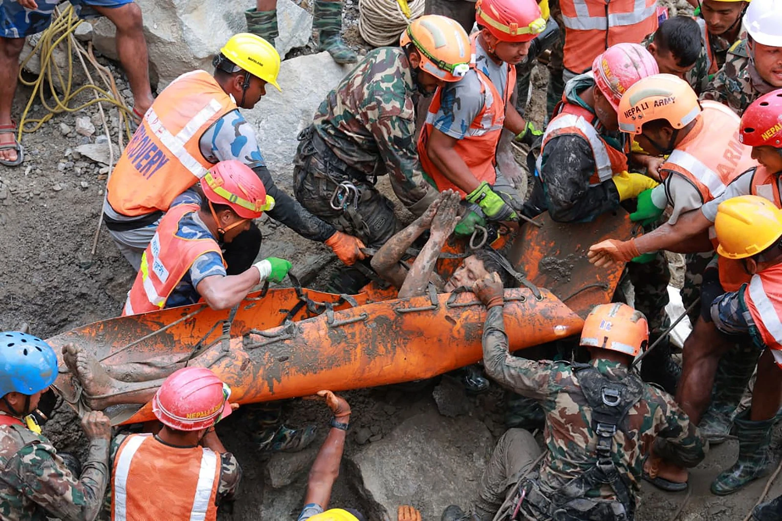 Two trapped tunnel workers rescued in Nepal ‘miracle’