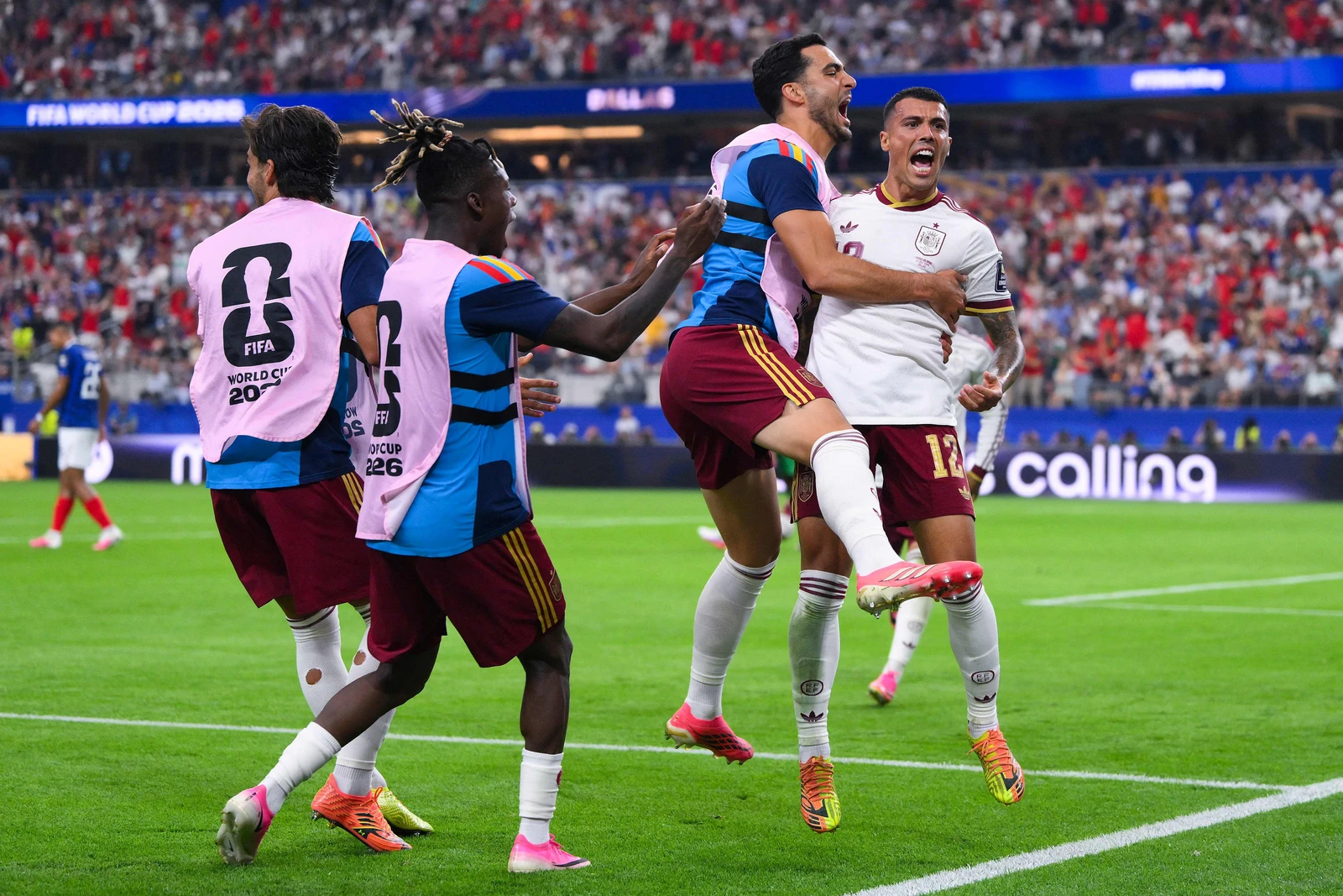 مونديال 2026.. مدريد تتزين بالأحمر والأصفر قبل النهائي