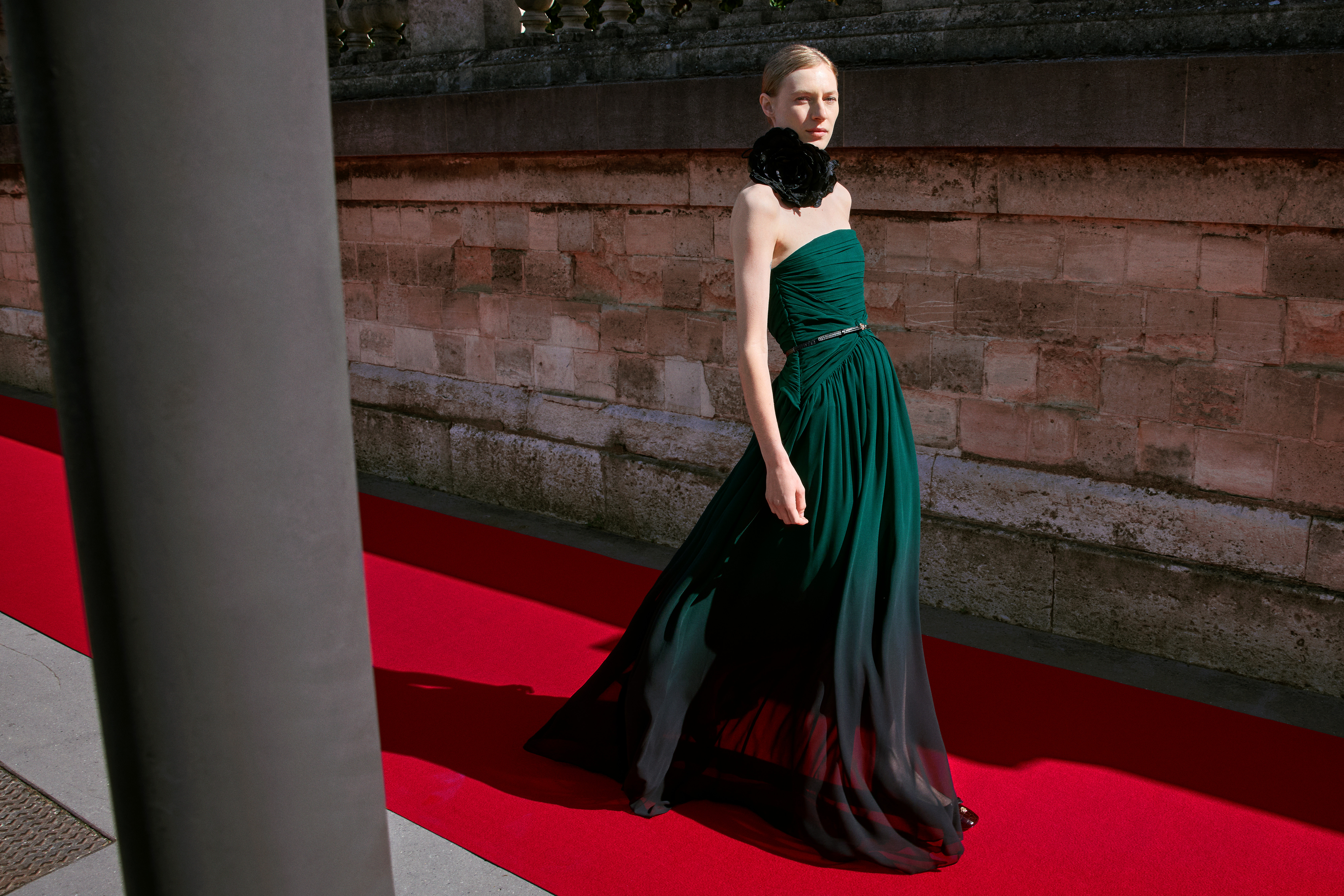 The campaign images feature models in an array of daytime and eveningwear options. (Supplied)