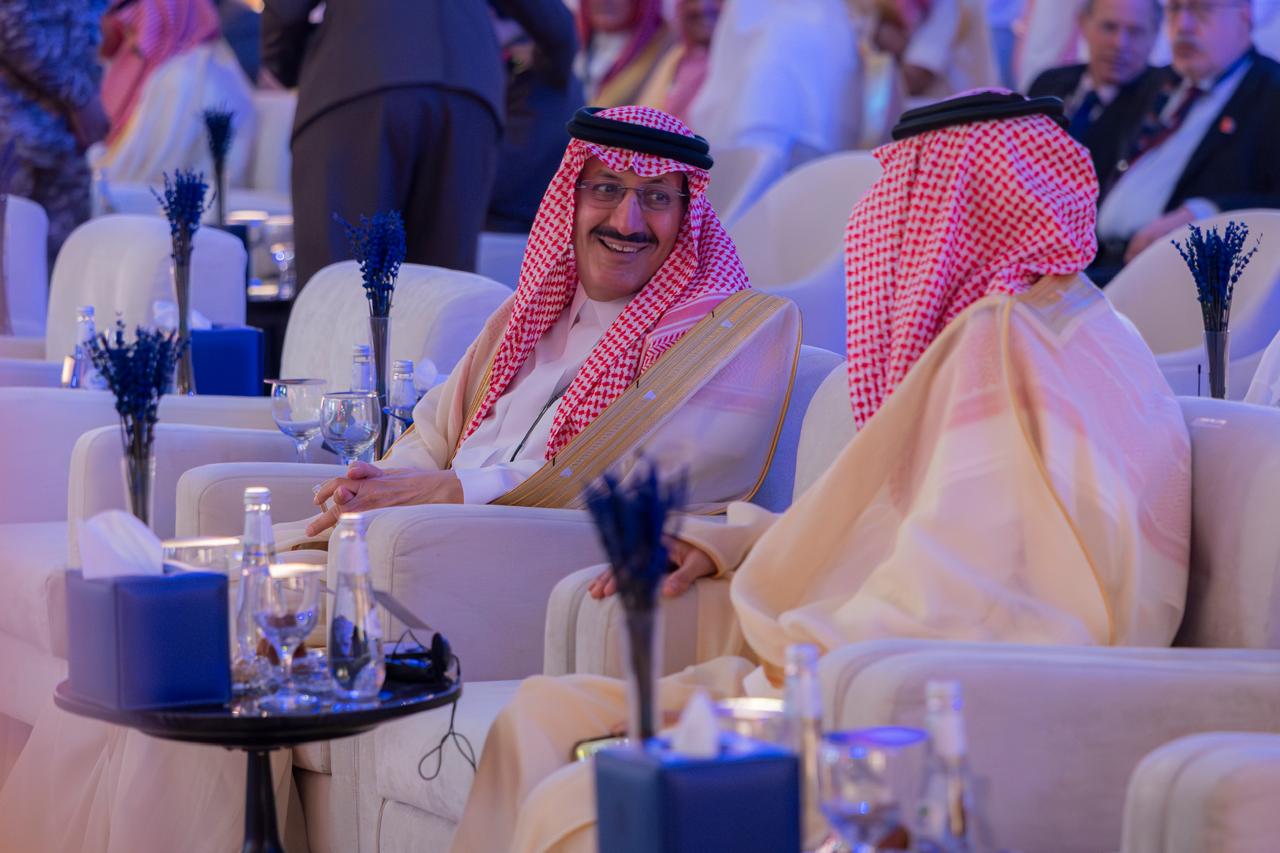 General Supervisor of King Salman's Center for Historical and Civilization Studies of Arabian Peninsula at King Saud University Prince Prof. Naif bin Thunayan is pictured at the event.