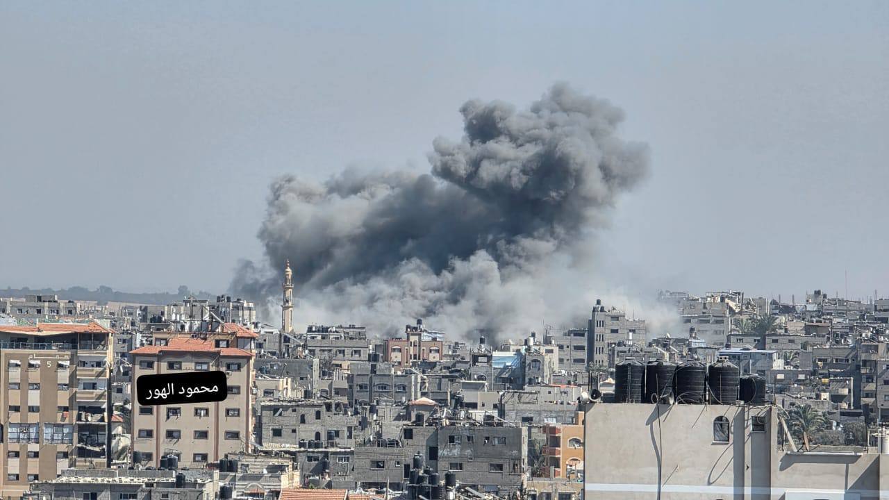 Israeli forces bomb Gaza’s Bureij refugee camp after evacuation order