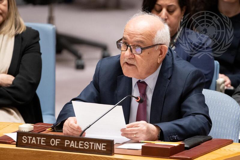 Palestine’s UN envoy slams ‘most organized, methodic, broadcasted ethnic cleansing campaign in modern history’