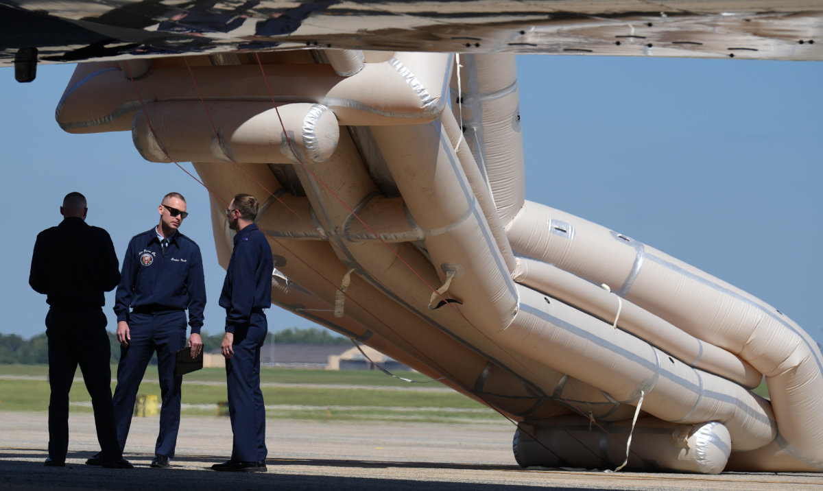 Trump departs DC on Qatar-gifted Air Force One after emergency slide accidentally deploys