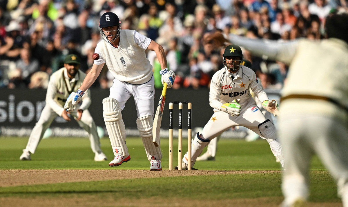 England dominates as Pakistan is bowled out for 133 on first day of third test at Edgbaston