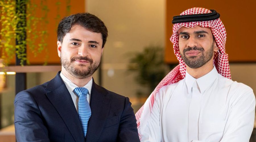 Badr Al-Malluh and Mohammad Rababah, co-founders of Gaia. Supplied.