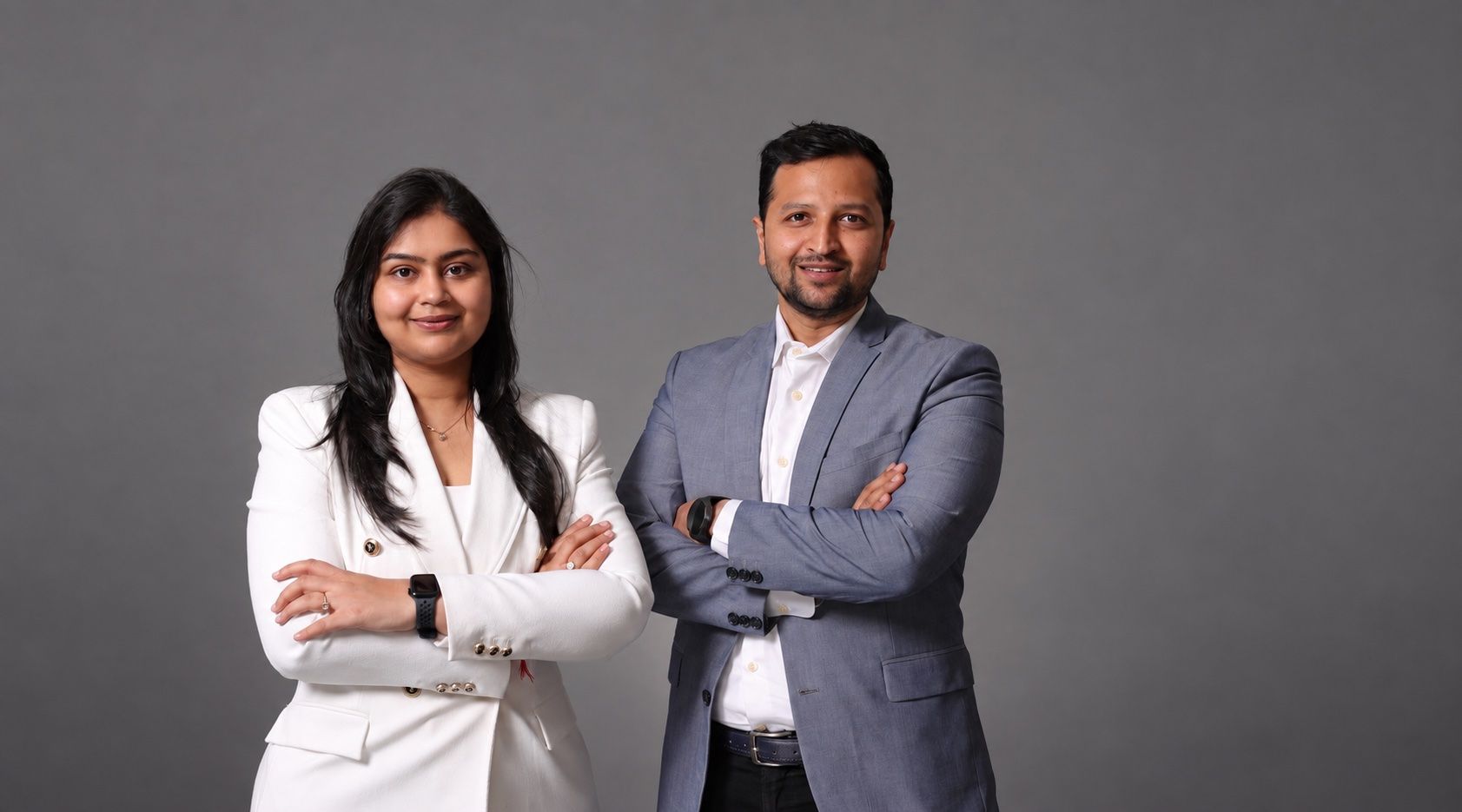 Purvi Munot and Mithil Ajmera, founders of Sav. Phoenix Venture Partners