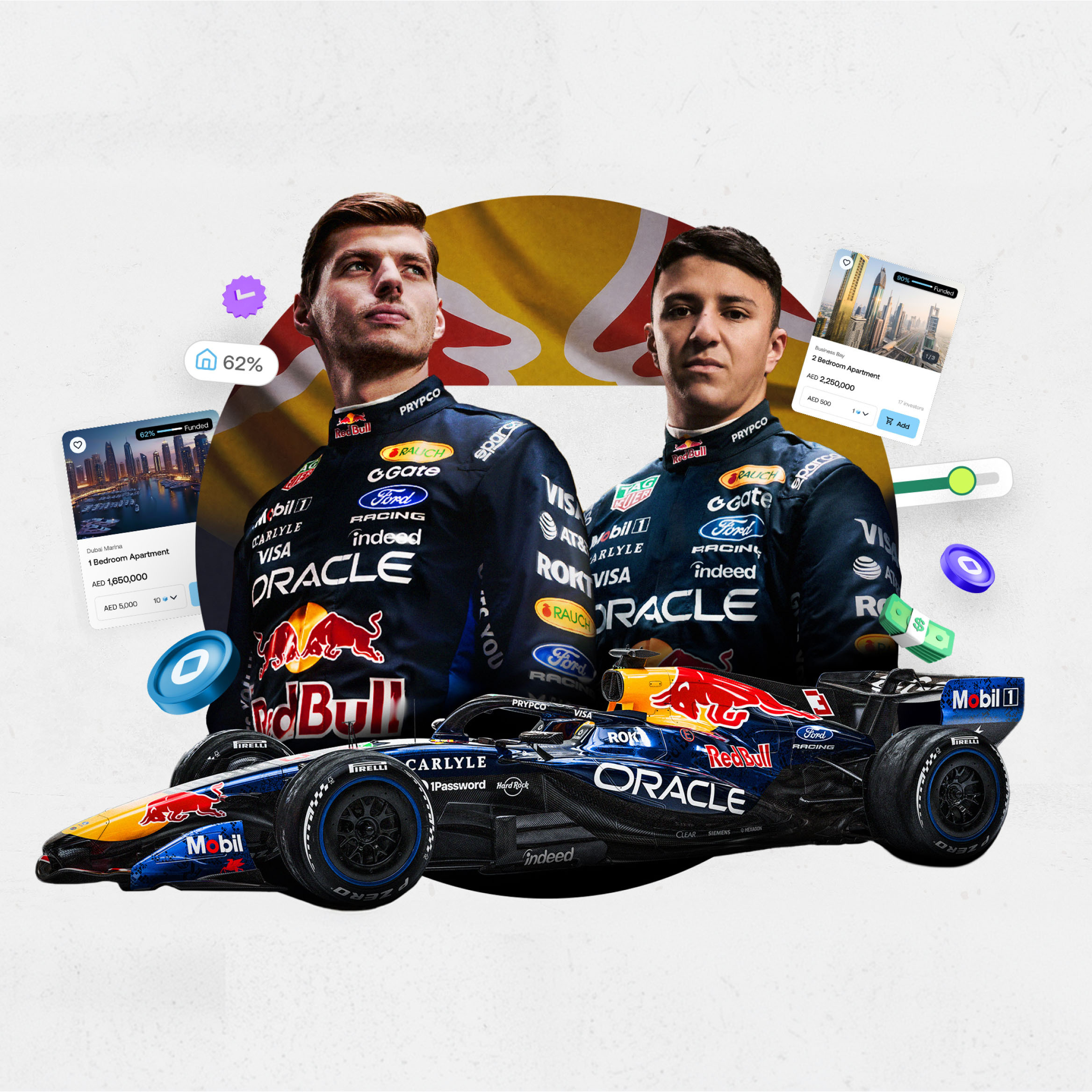 PRYPCO to feature at Madrid and Baku Grands Prix with Oracle Red Bull Racing