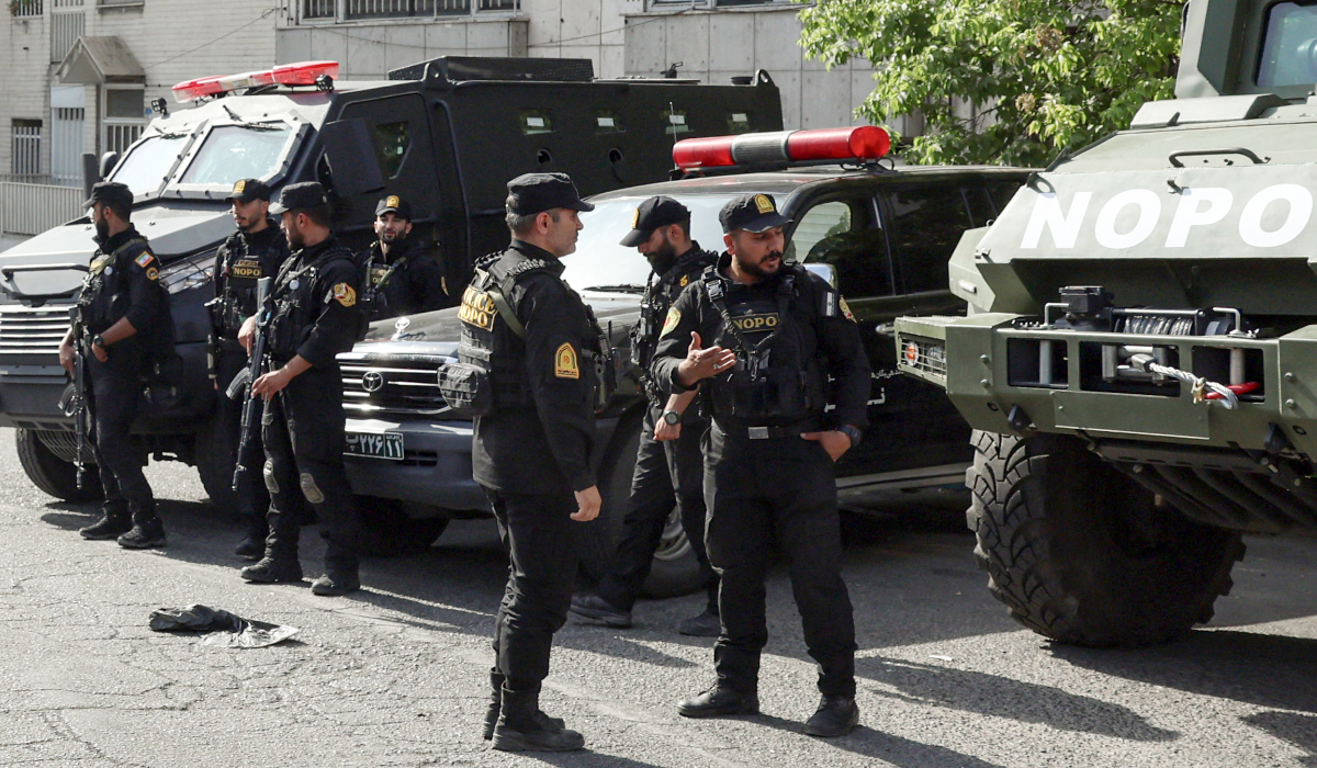 Three Iranian security force members killed in clashes with gunmen