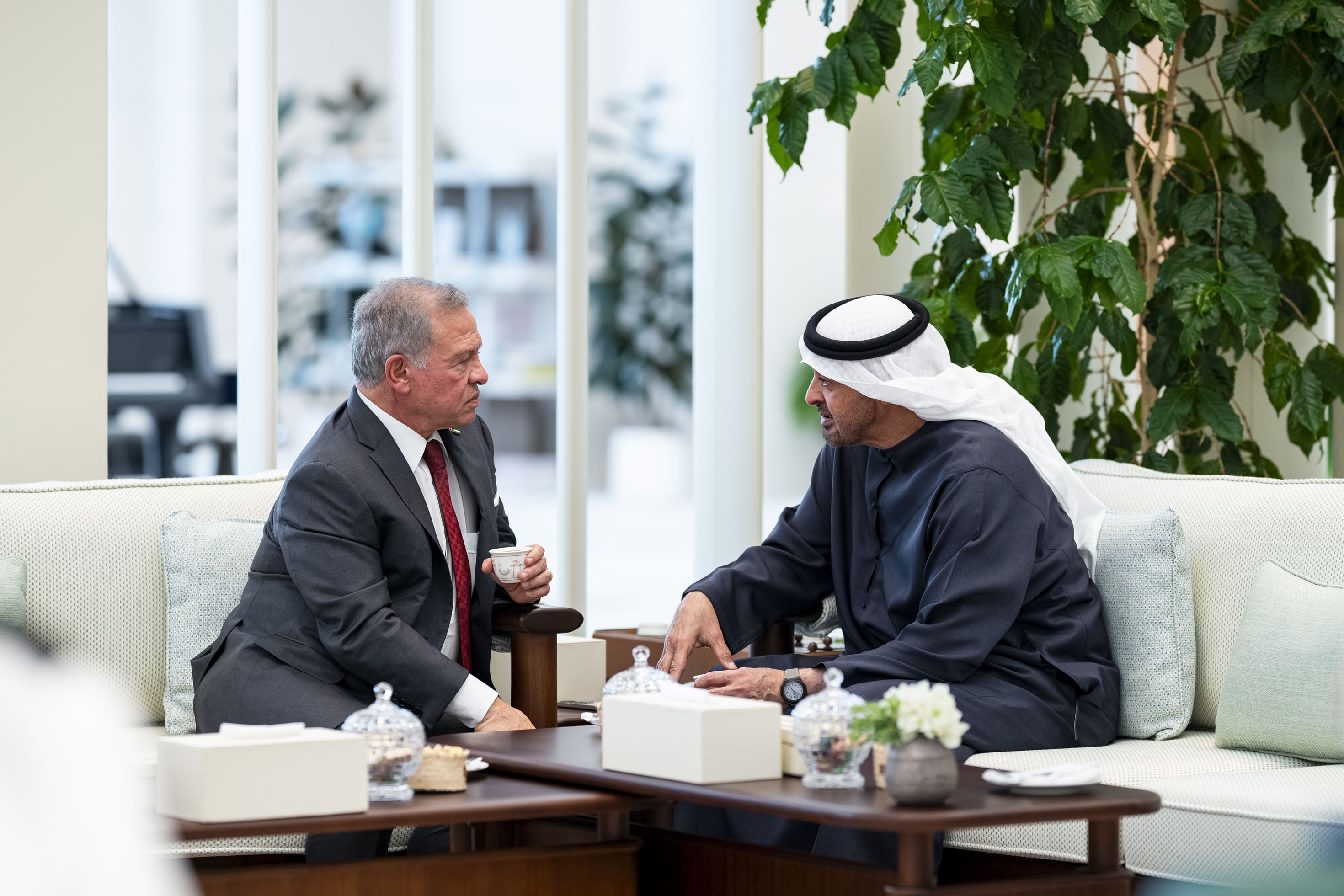 Jordan’s King Abdullah warns against Israeli annexation of West Bank in talks with UAE’s president