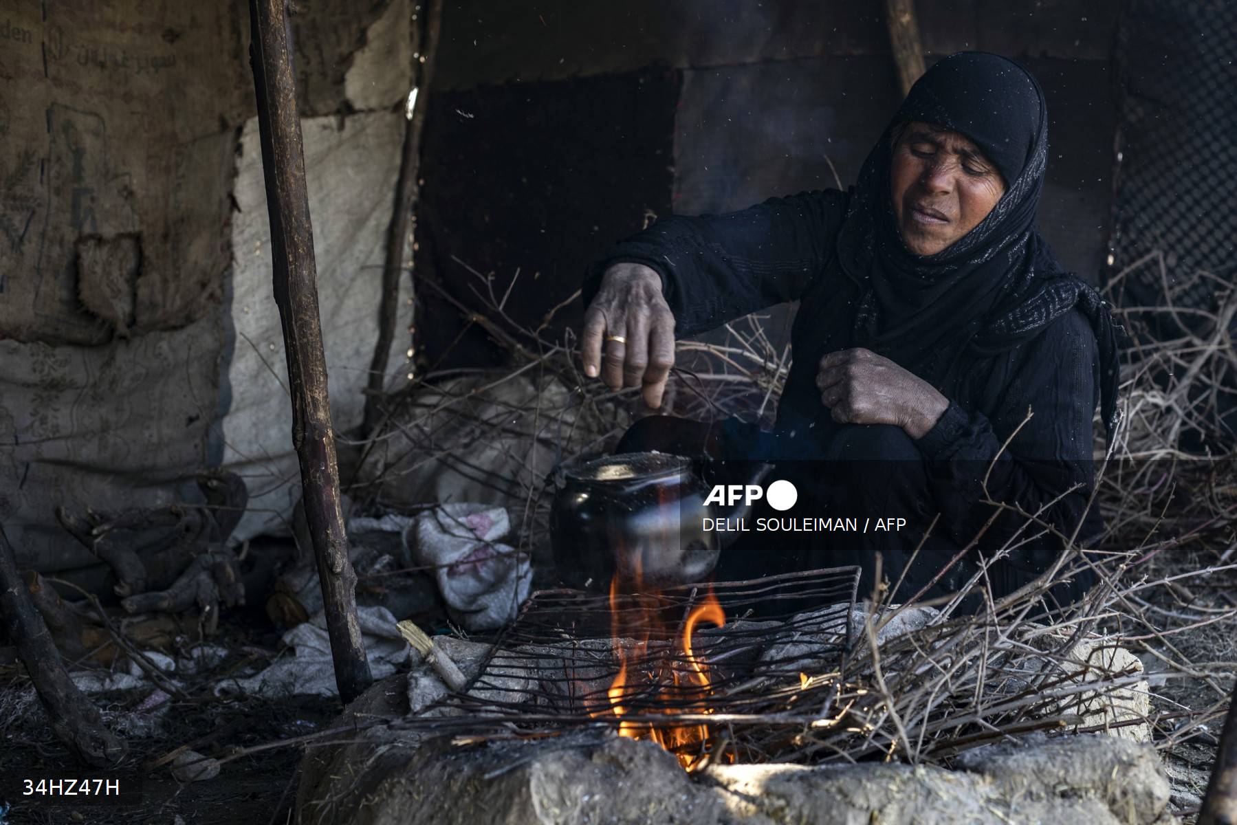For the 90 percent of Syrians who live below the poverty line, energy needs remain unmitigated by political changes. (AFP file)