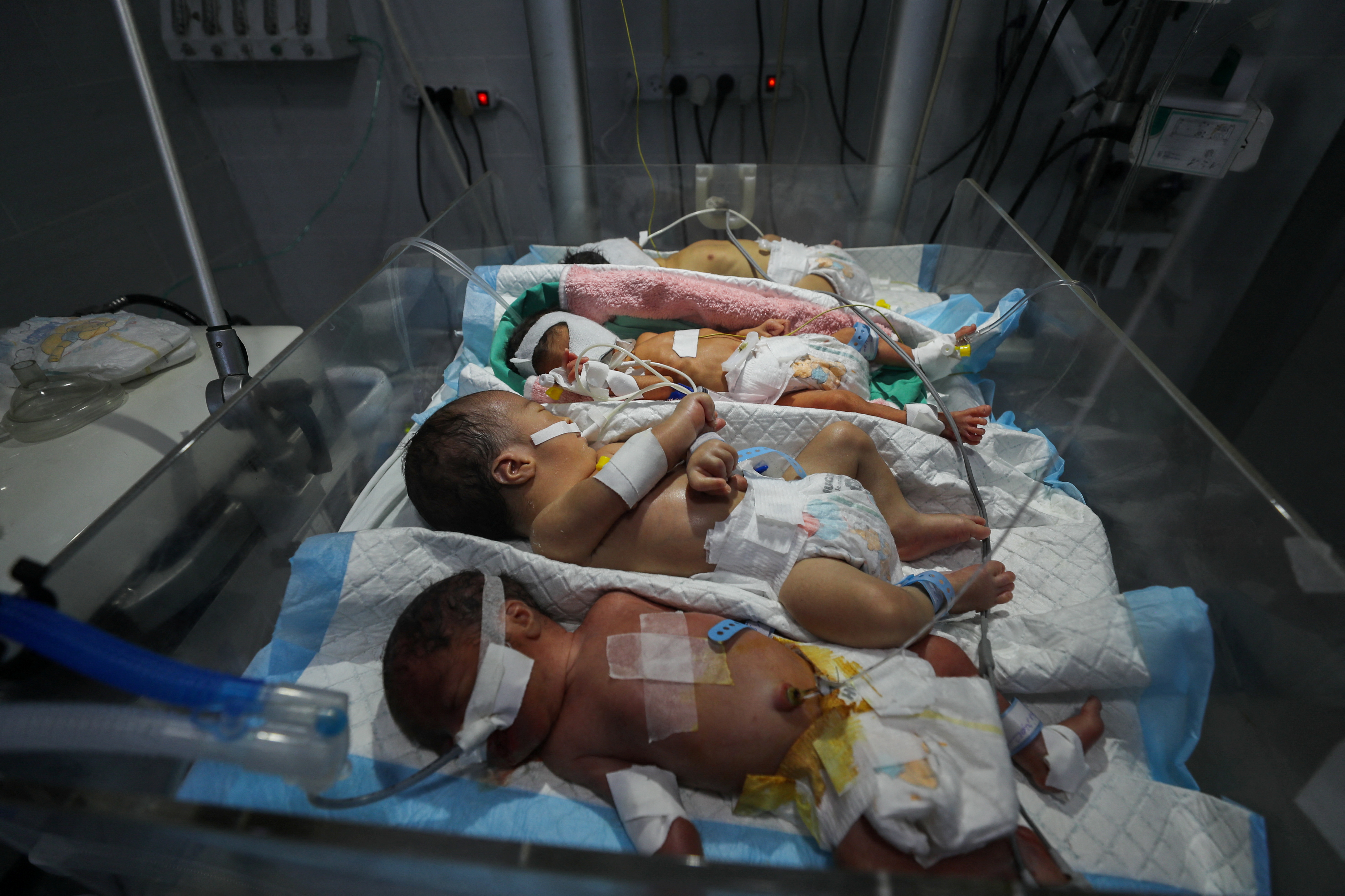 Between Aug. 26 and Sept. 2 this year, 31 Palestinians, including seven children, were reported killed and 86 injured in Gaza. (AFP file)
