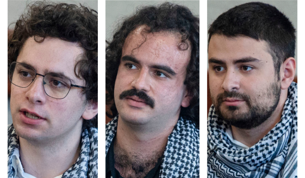 A Vermont man is on trial for shooting 3 Palestinian students. He claimed the CIA told him to do it