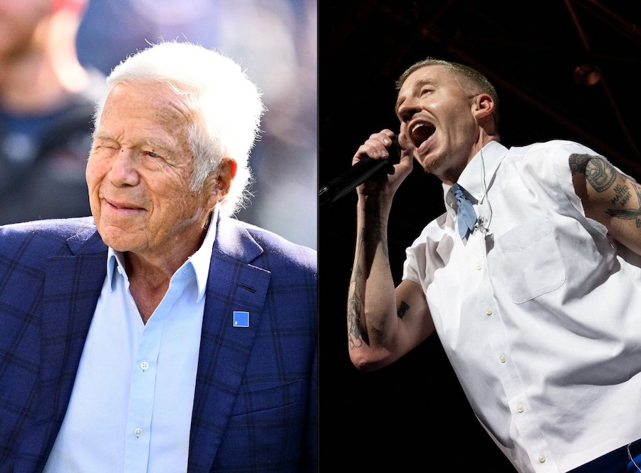 Robert Kraft defends banning Macklemore from Ed Sheeran tour
