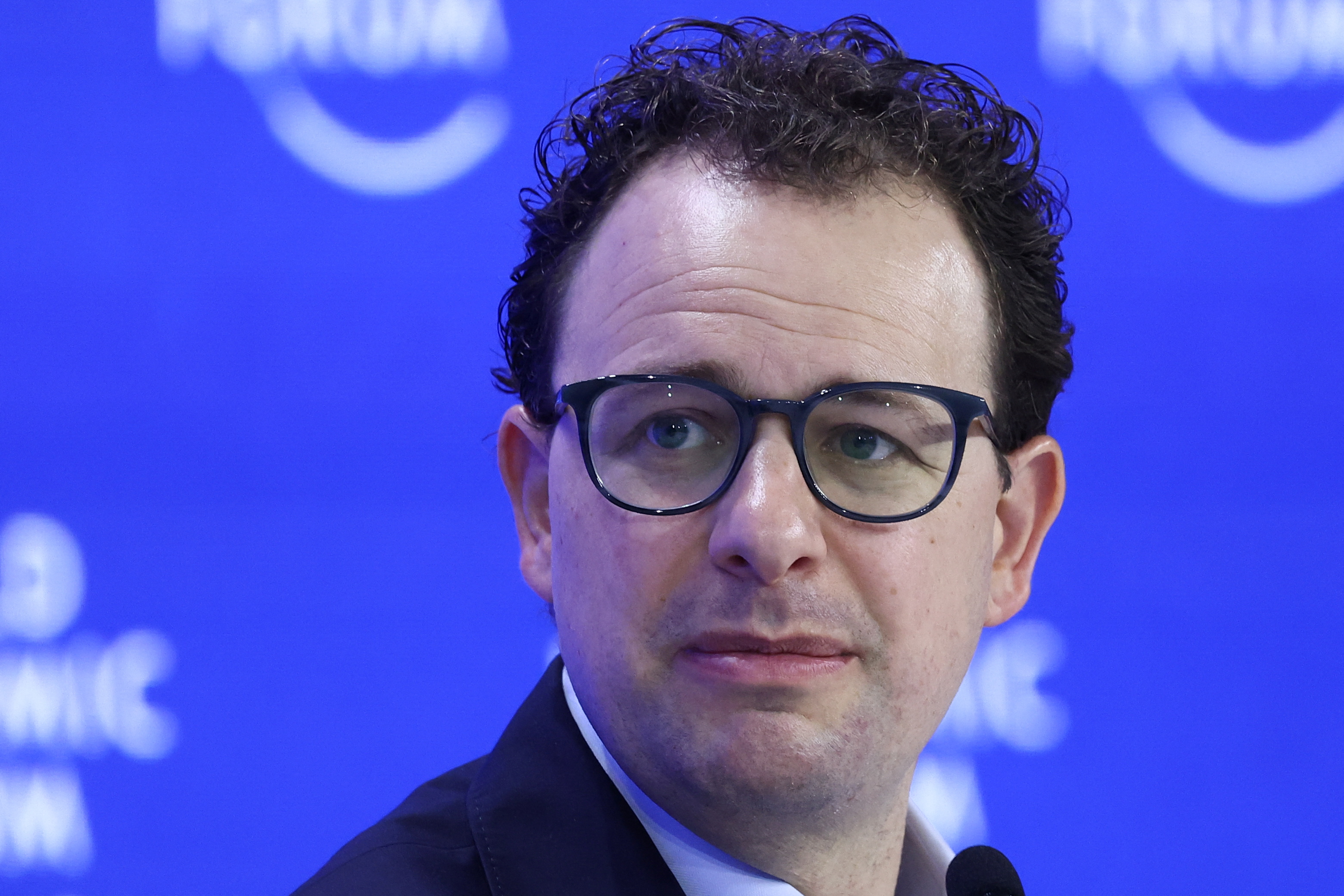 Dario Amodei, CEO and Co-Founder of Anthropic attends the 55th annual World Economic Forum meeting in Davos, Switzerland. REUTERS/File