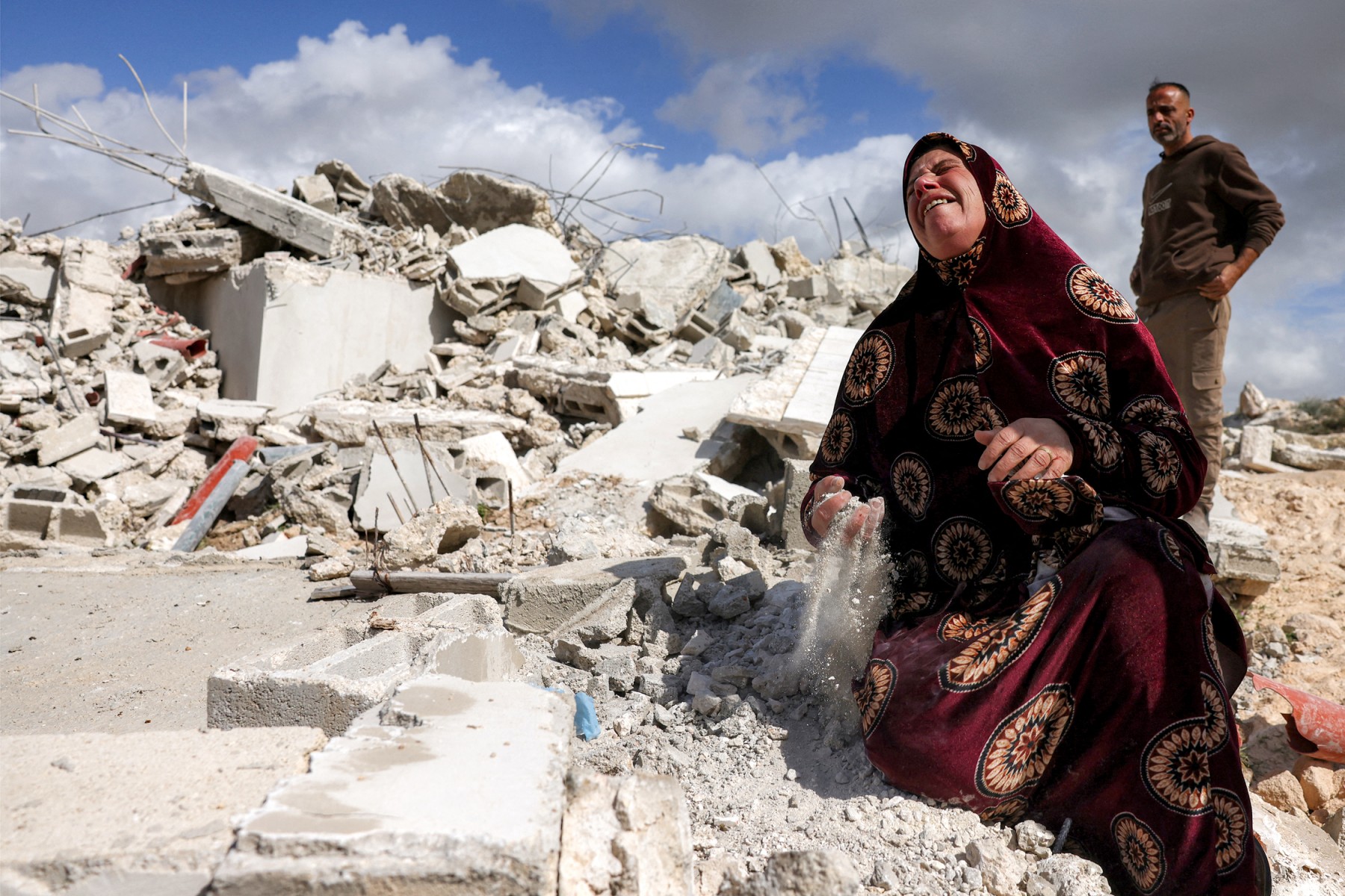 ‘We have nowhere to go’: Israeli demolitions displace four families in West Bank’s Jordan Valley