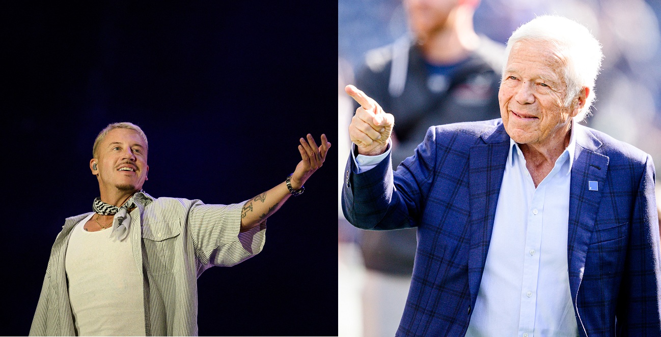 Macklemore, Robert Kraft pledge $3m in aid amid concert backlash