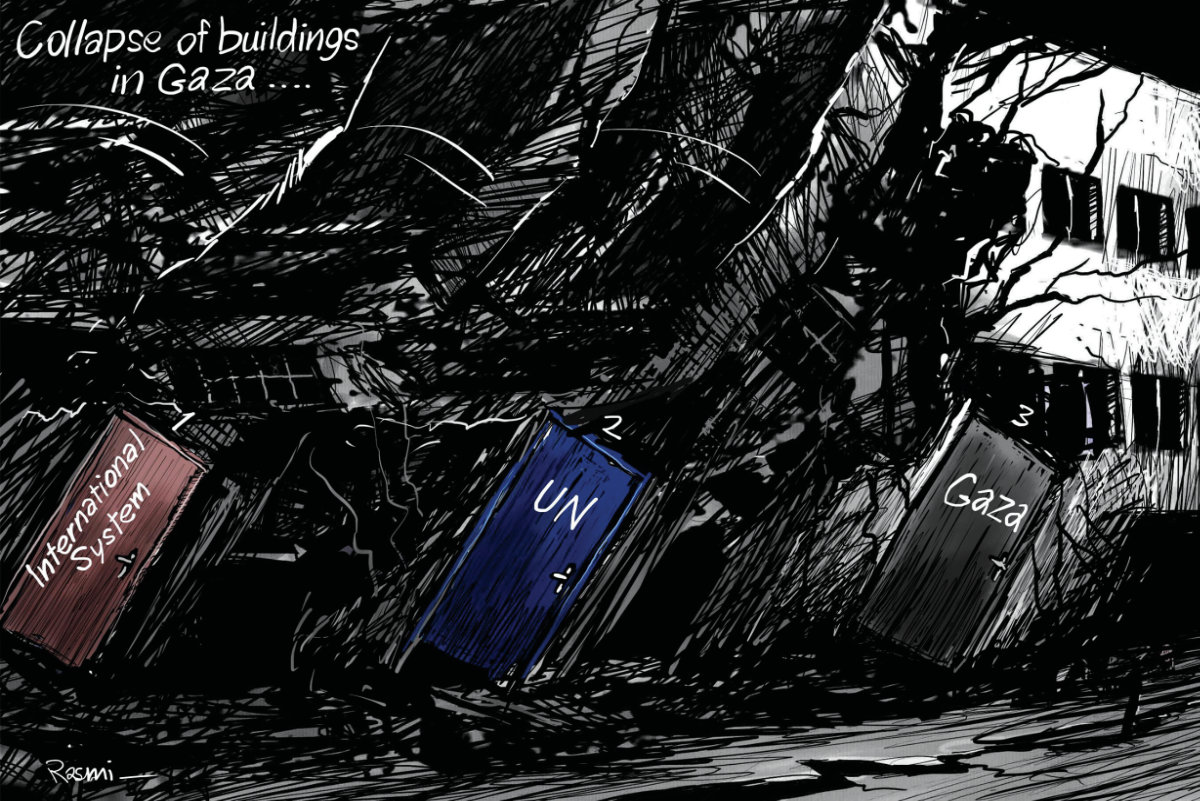 Cartoon by Amjad Rasmi. (Courtesy of Asharq Al-Awsat)
