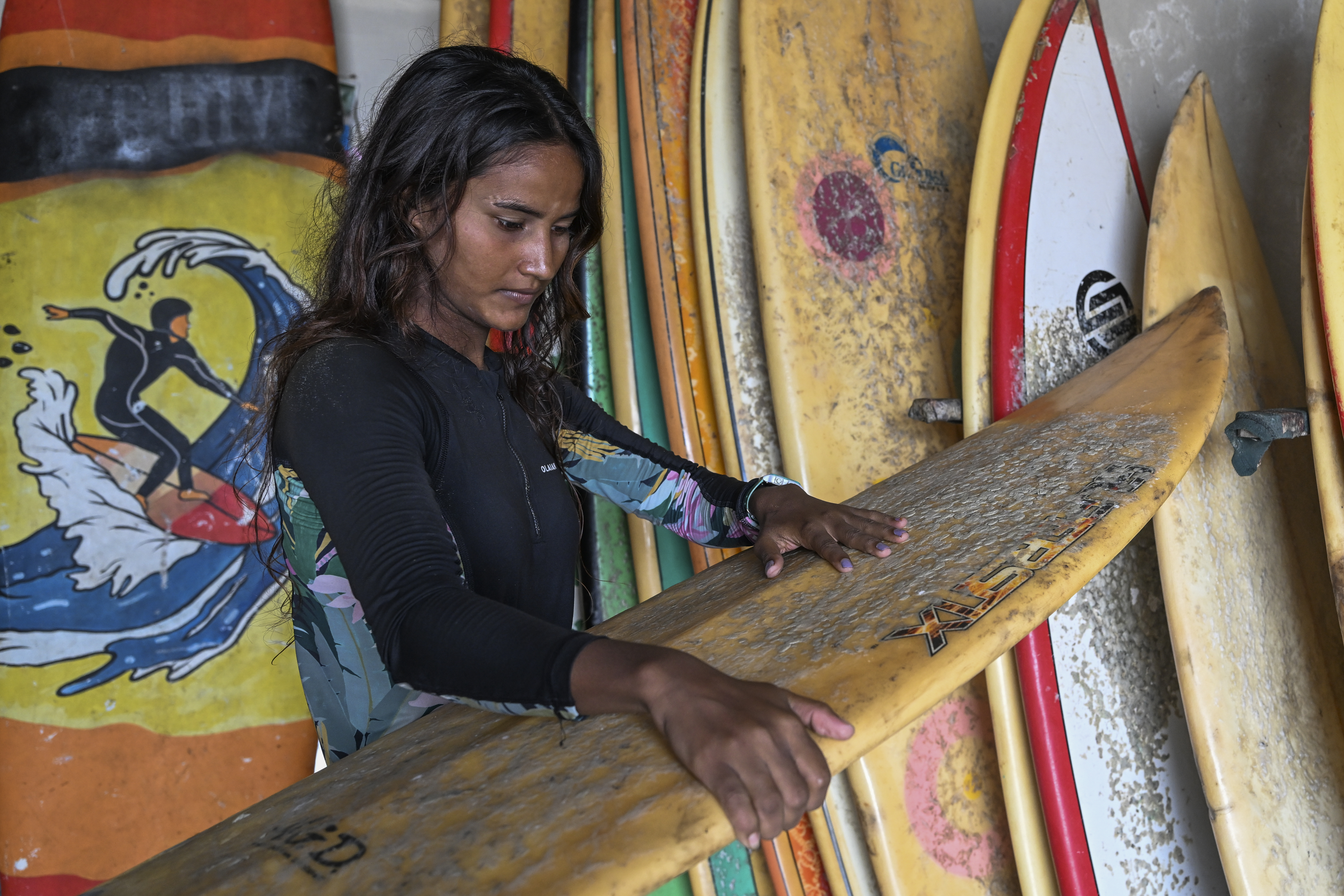 Breaking waves and taboos, Bangladeshi girl surfers enter global stage