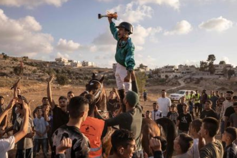 Horse race returns to Palestinian village after wartime halt