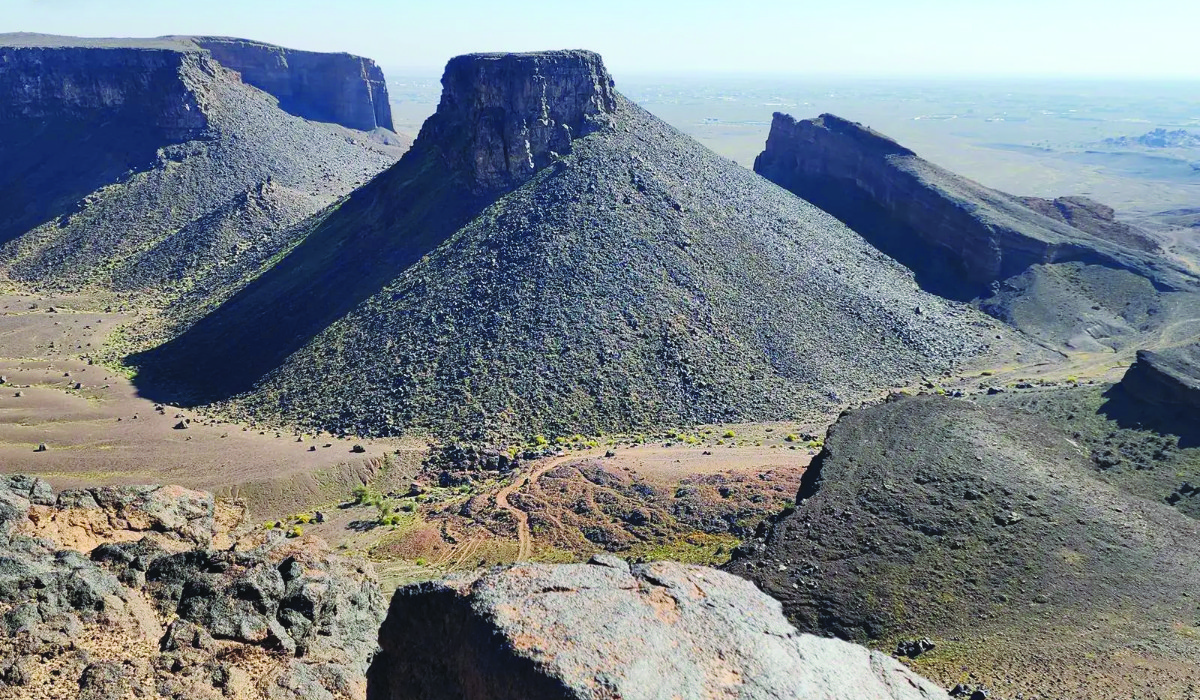 The survey noted that basalt’s wide distribution, durability and resistance to heat and erosion make it a key source for aggregates and infrastructure materials. (SPA)