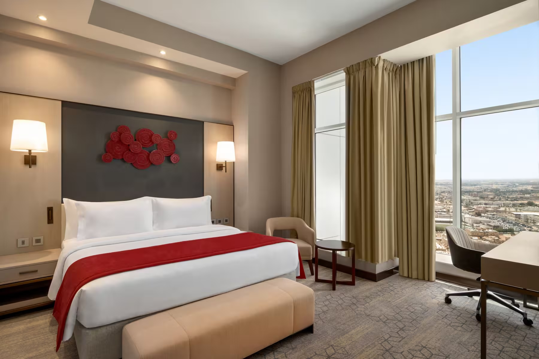 The hotel is within easy walking distance of two Riyadh Metro stops. (Supplied)