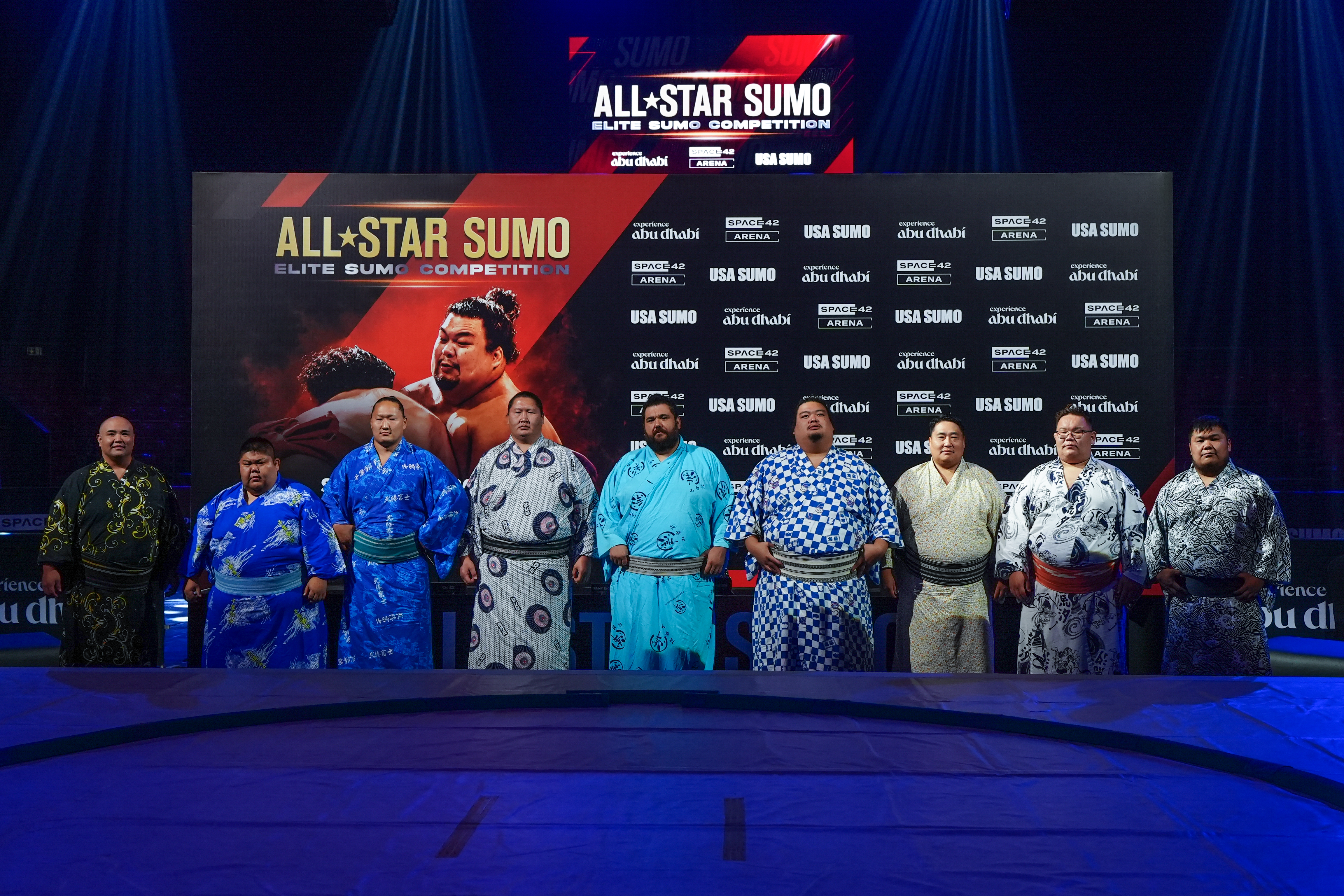 Sumo stars to make history as Abu Dhabi hosts first international professional competition
