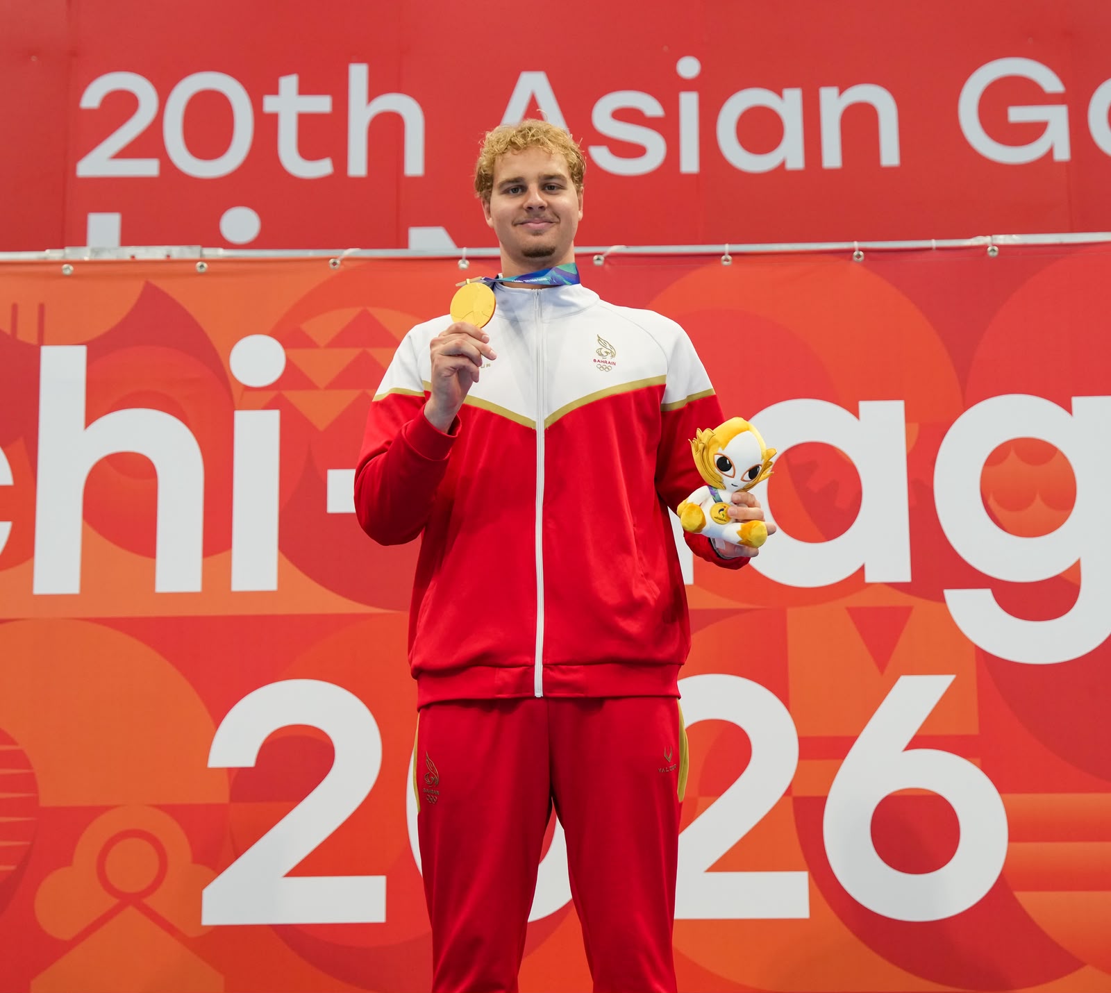 Arkhangelskiy claims first-ever swimming gold for Bahrain at Asian Games