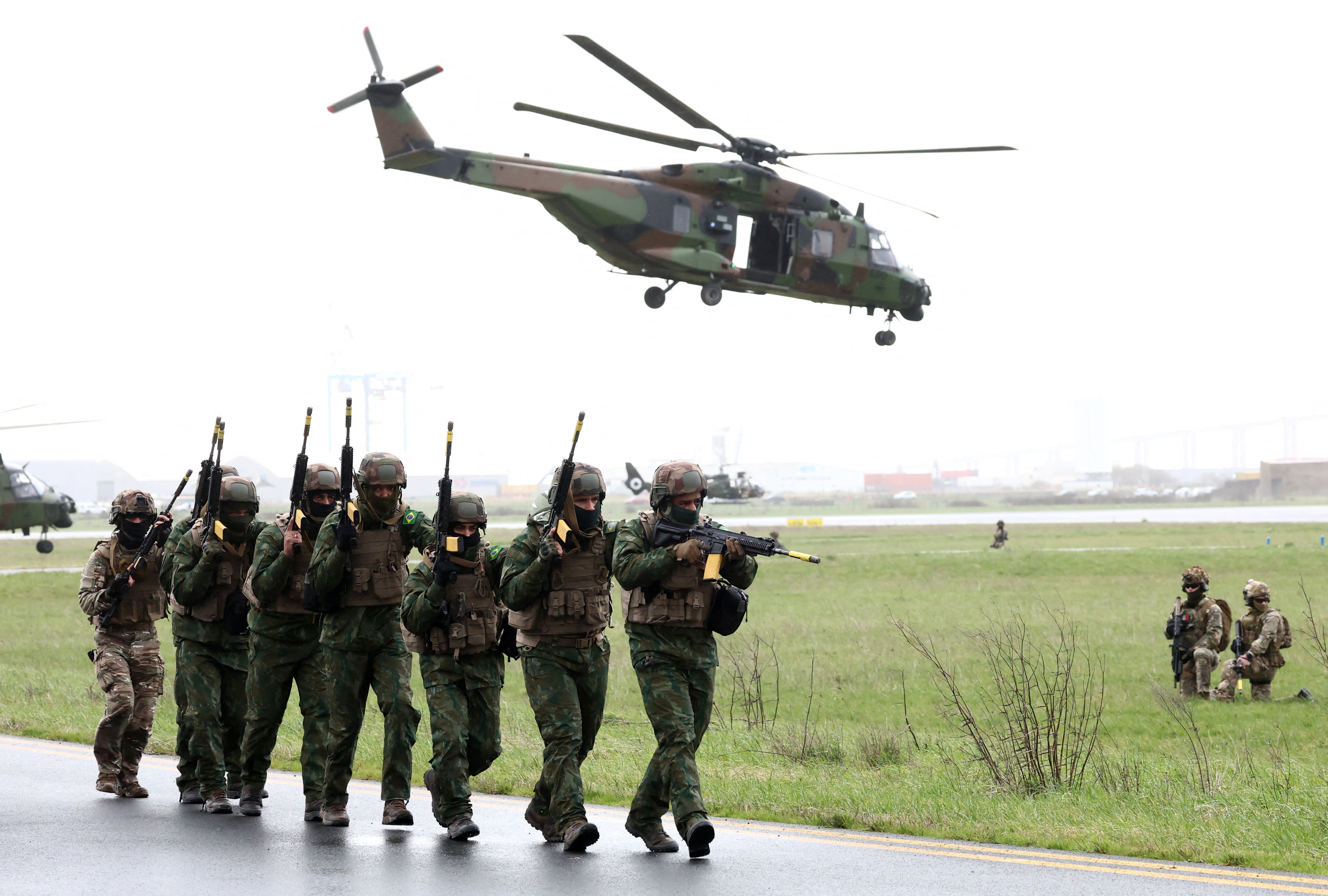 French Army soldiers have taken part in joint exercises with Saudi forces in the not-too-distant past. (AFP/File)