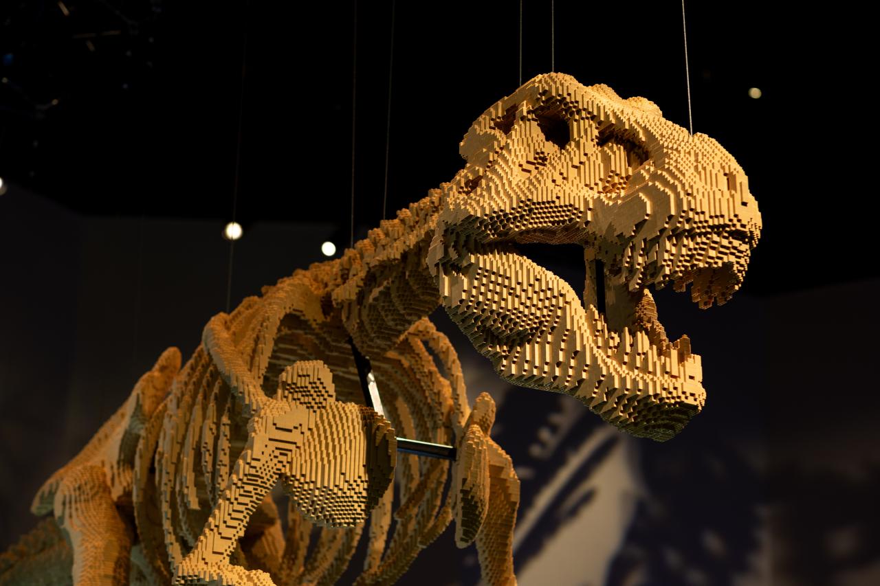 Natural History Museum Abu Dhabi hosts LEGO SHOWS Natural Brickstory exhibition
