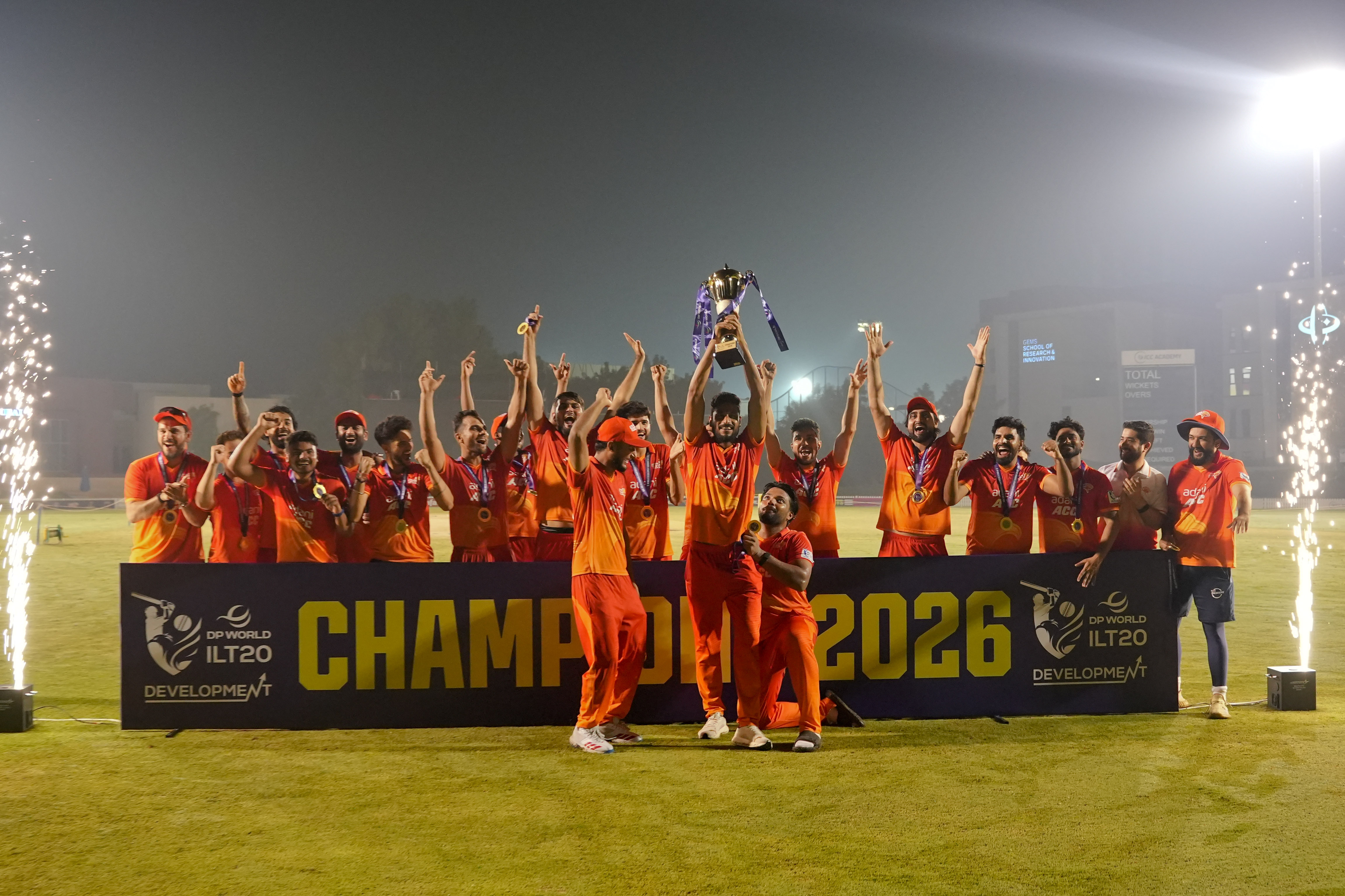 Gulf Giants crowned DP World ILT20 Development Tournament champions