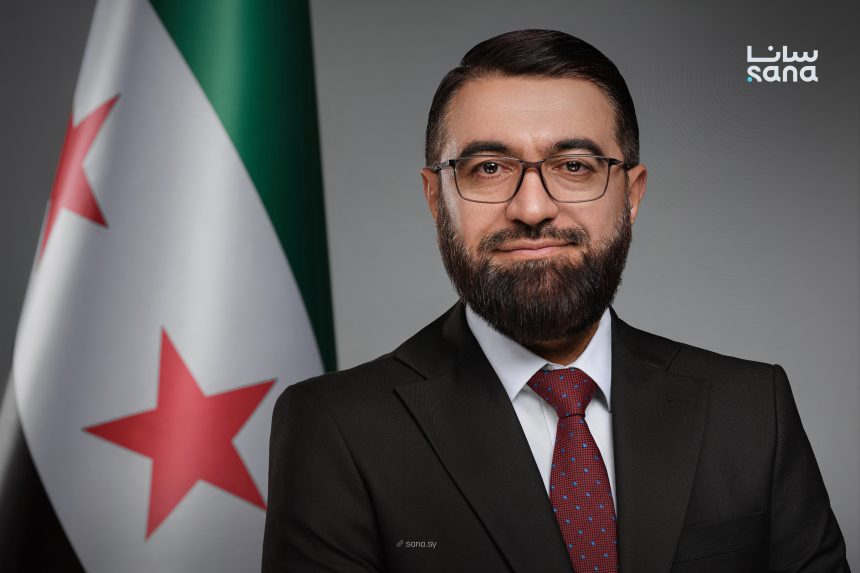 Syrian Justice Minister Mazhar al-Wais. (SANA photo)