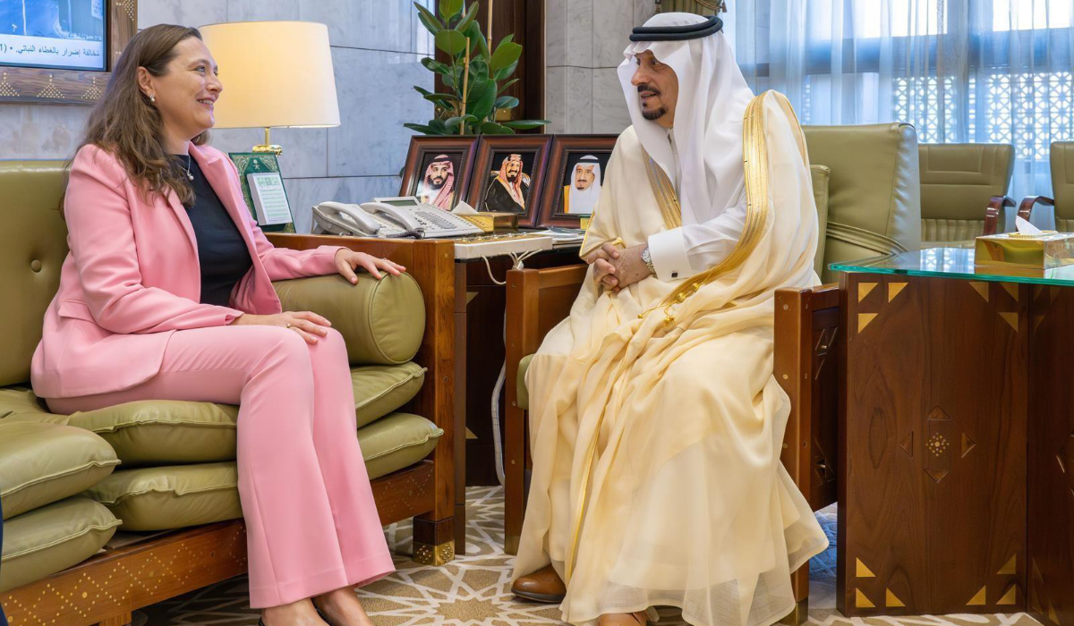 Riyadh governor receives Danish ambassador to Saudi Arabia
