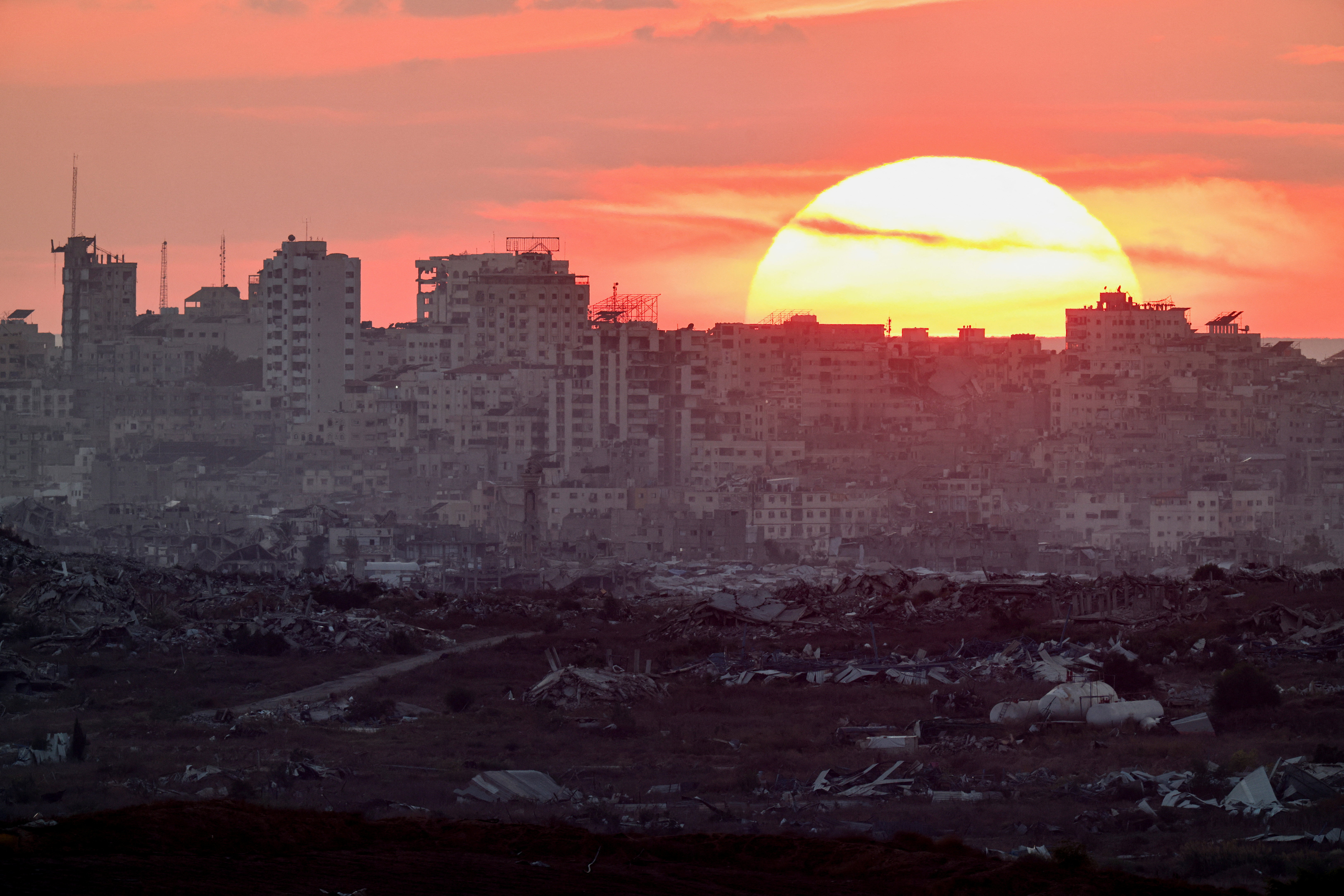 How a foul smell spreading across Gaza revives scrutiny of Israeli ‘skunk’ spray