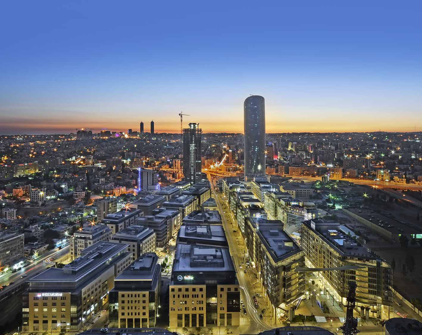 Amman Abdali - a new modern development in the Jordanian capital. (Abdali.com)