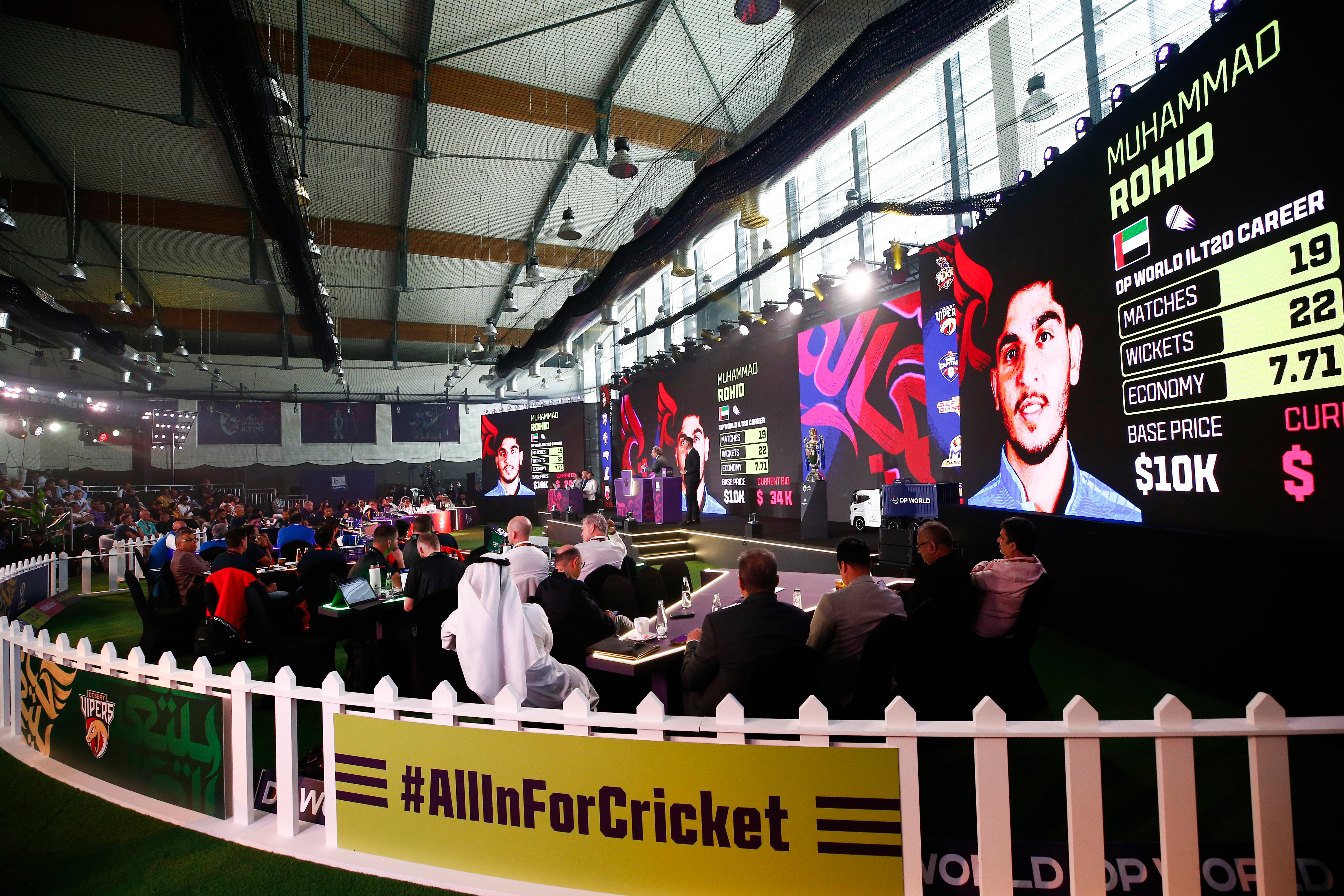 4 stars headline big money moves at the DP World ILT20 Season 5 Player Auction
