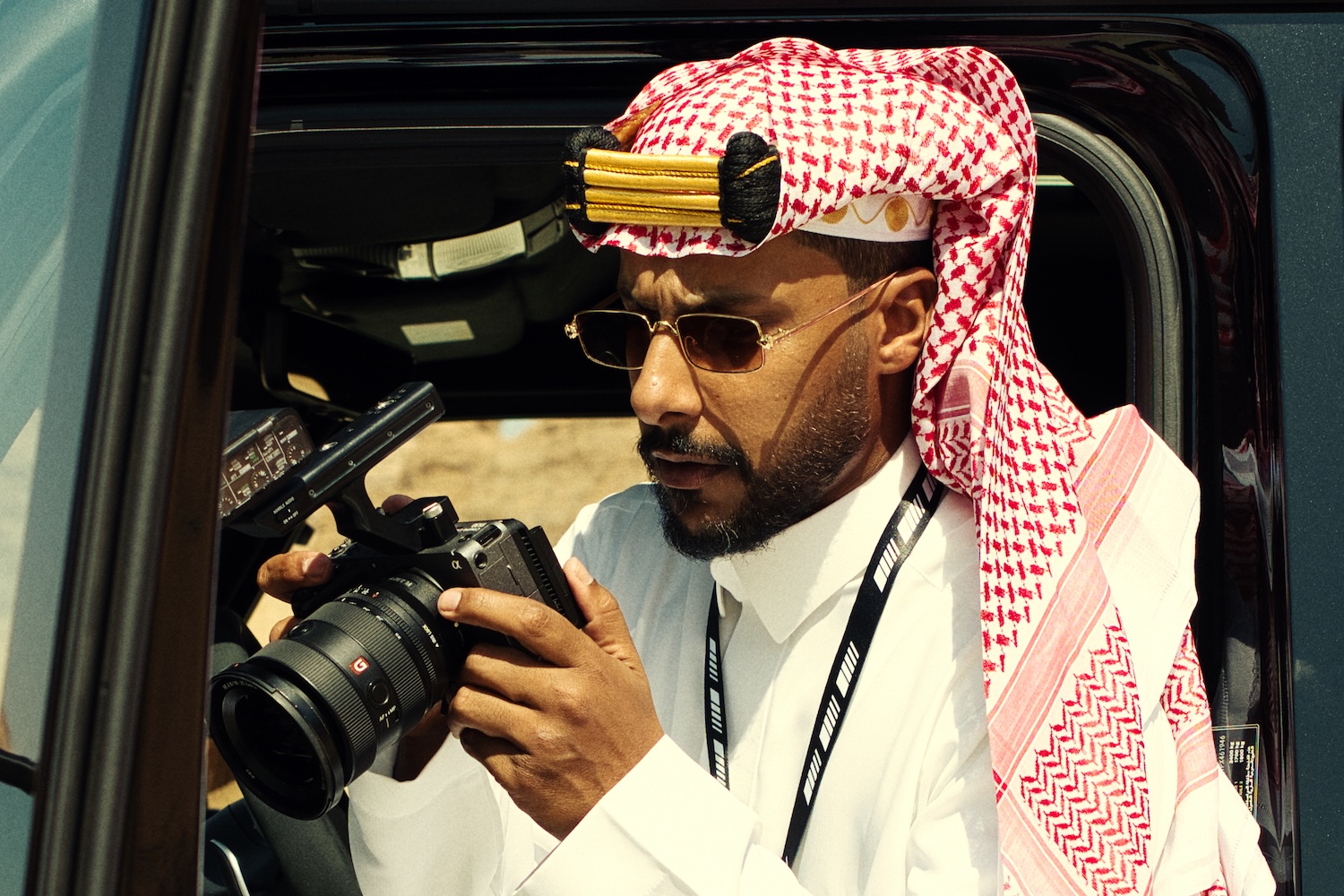 Abdulaziz Al-Balawi works under the name Aziz AlUla. (Supplied)
