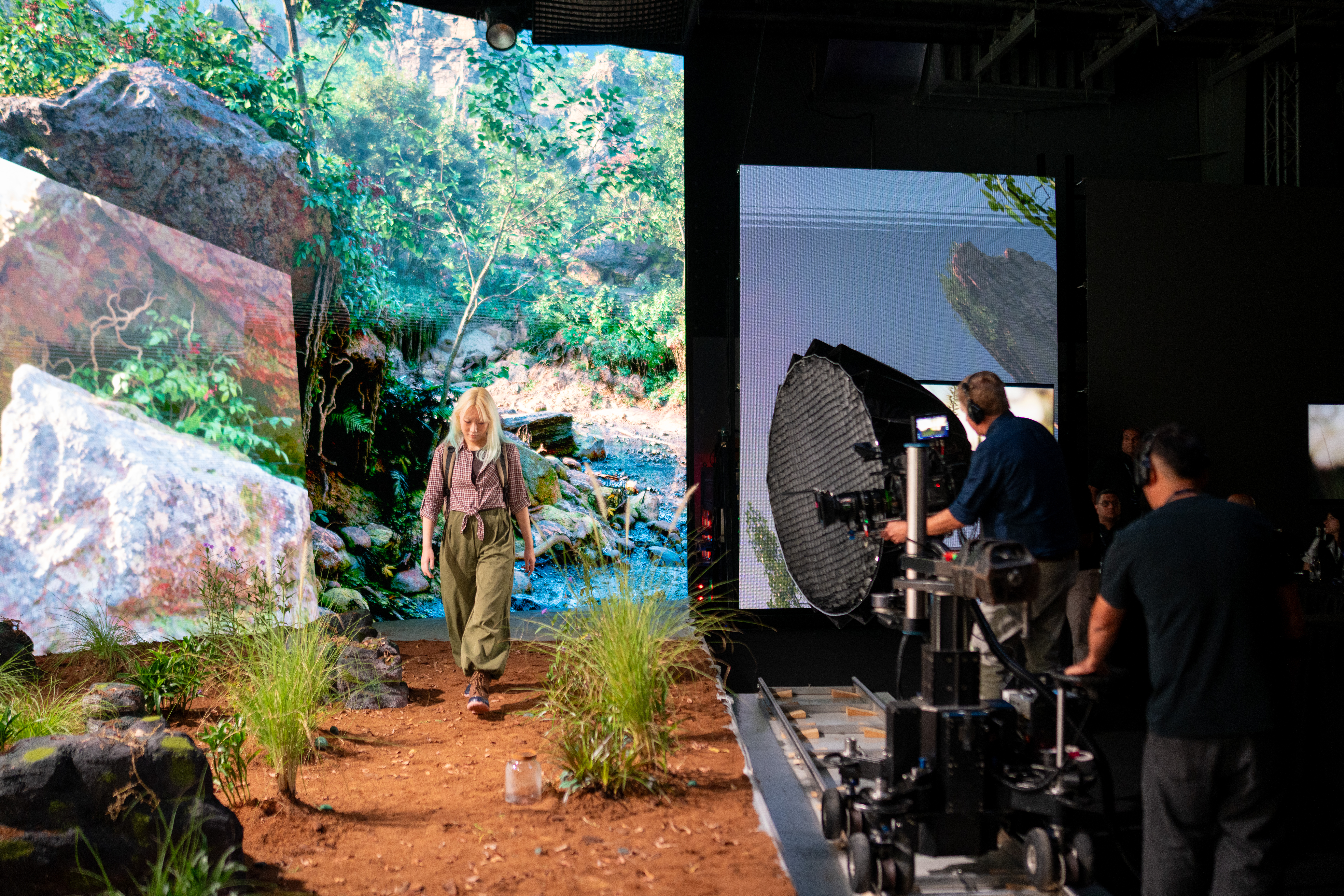 At the heart of the facility is a Sony Verona LED wall with a 1.5 mm pixel pitch. (Supplied)
