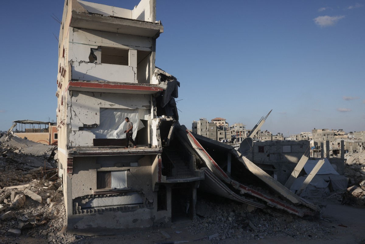 Israeli forces have damaged 82% of all buildings in Gaza since October 2023: PCBS