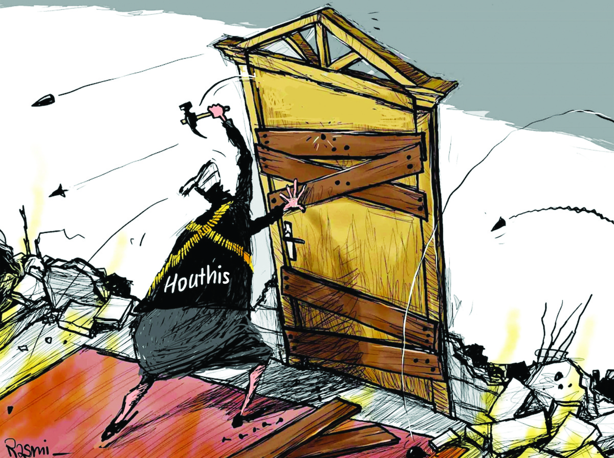 Cartoon by Amjad Rasmi. (Courtesy of Asharq Al-Awsat)