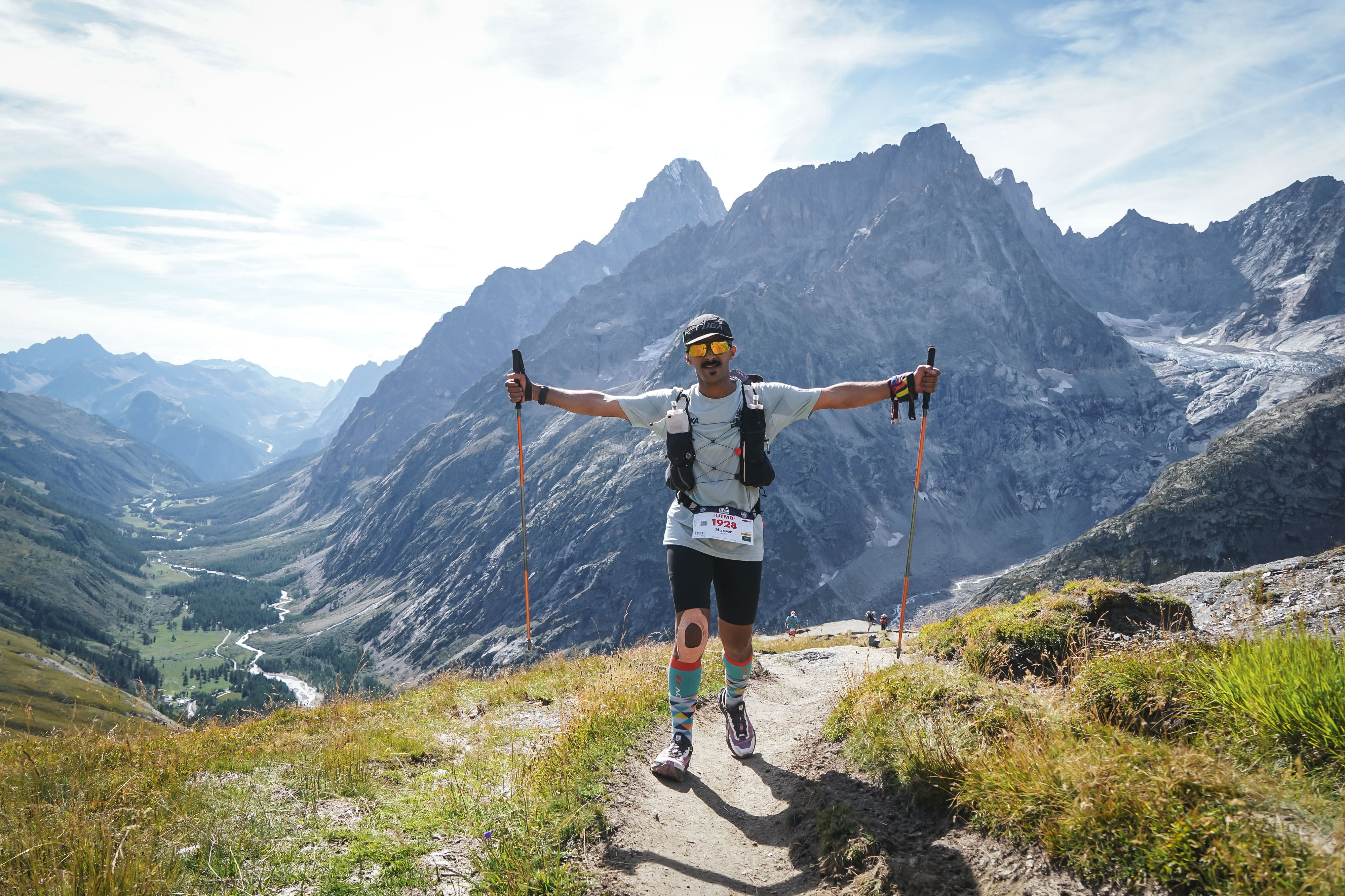Saudi trail runner Nasser Hakami sets Gulf record after fourth UTMB finish