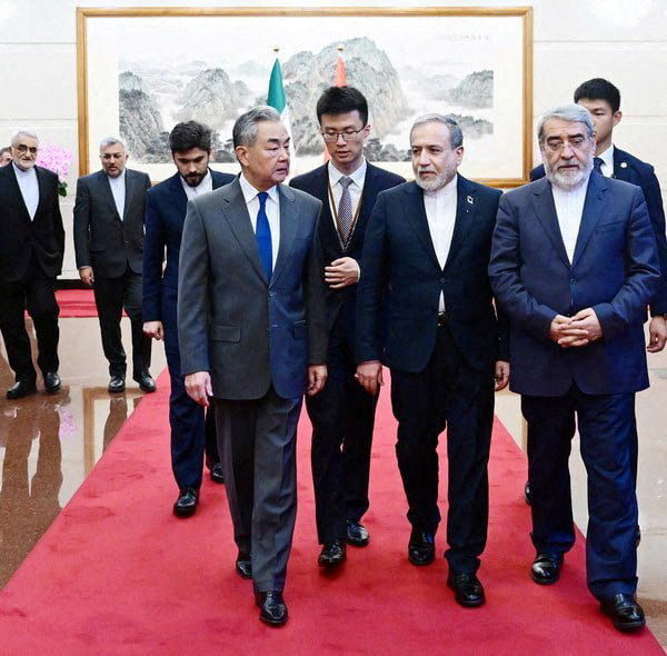 Iranian Foreign Minister Abbas Araghchi meets with China’s Foreign Minister Wang Yi, in Beijing, China, September 16, 2026. (Reuters file)
