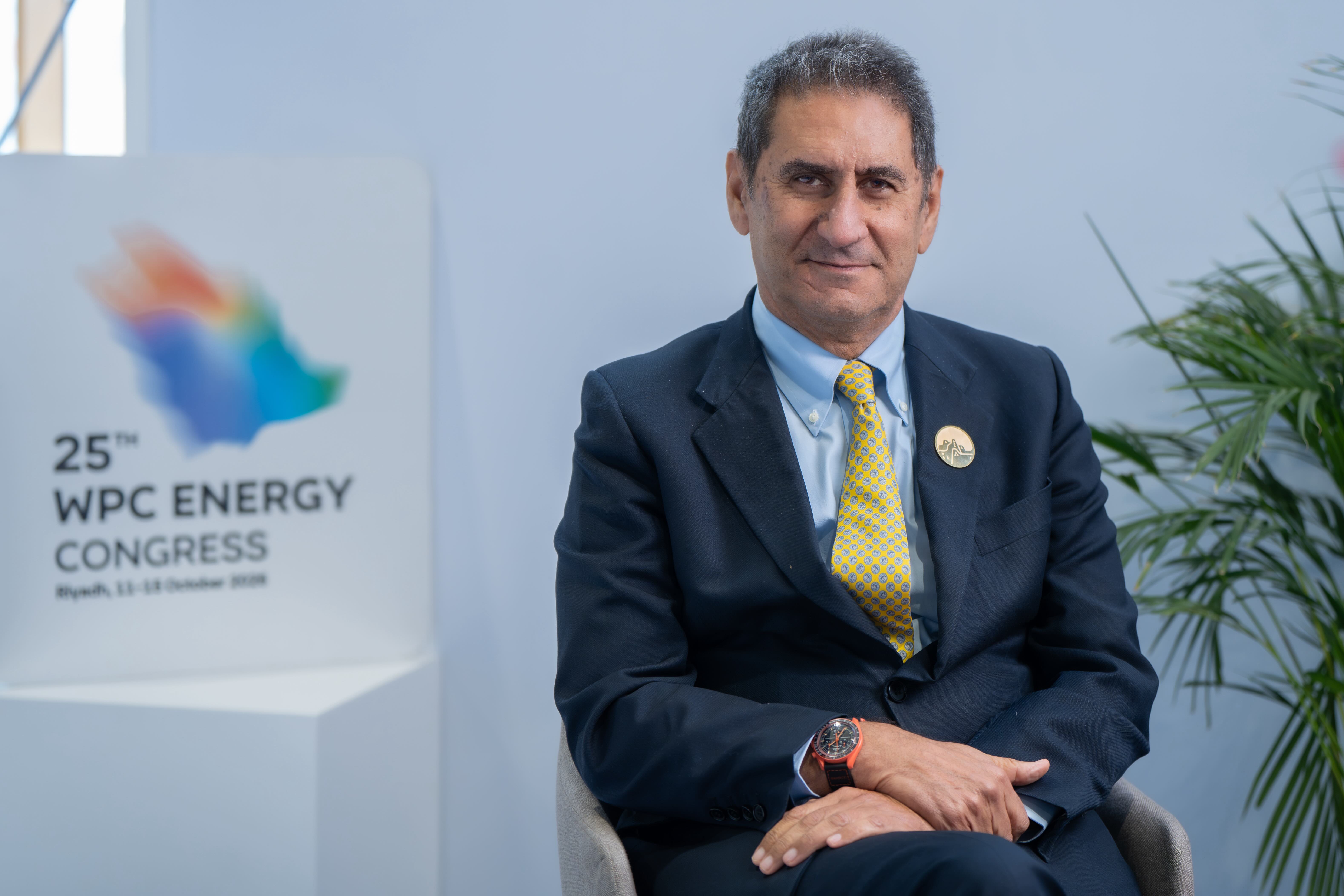 Francesco La Camera, director general of the International Renewable Energy Agency. AN photo by Huda Bashatah