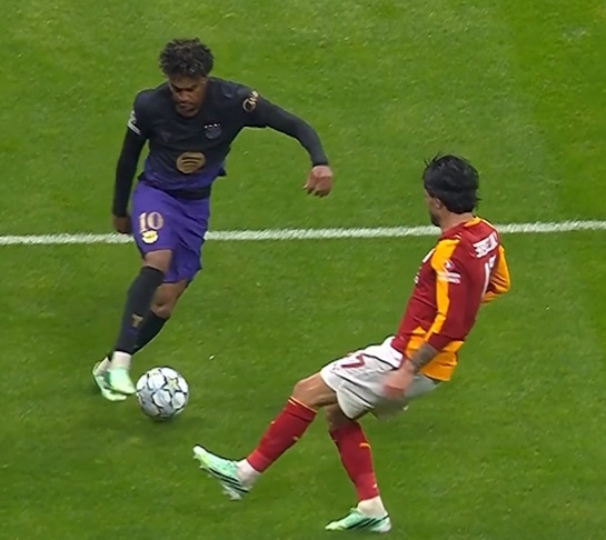 Yamal steals the spotlight with dazzling ‘semi-rabona’ assist in Barcelona’s Champions League win