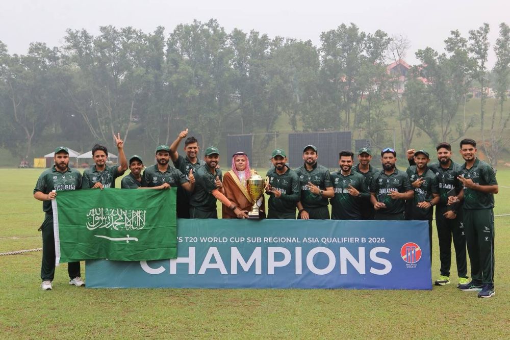 Saudi ambassador to Malaysia presents trophy as national cricket team clinches Asia qualifier