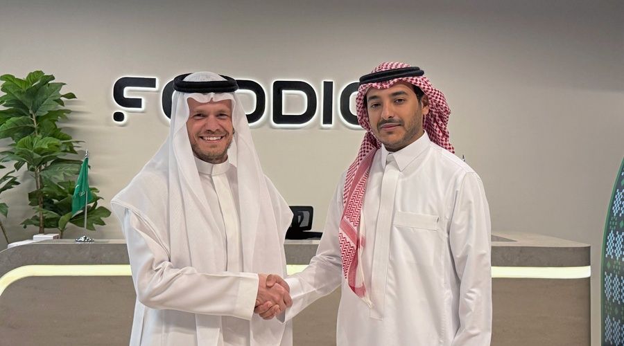 Martin Jaouni, founder and CEO of Funding Souq, and Anas Al-Ghanim, vice president of investments and corporate development at Foodics.
