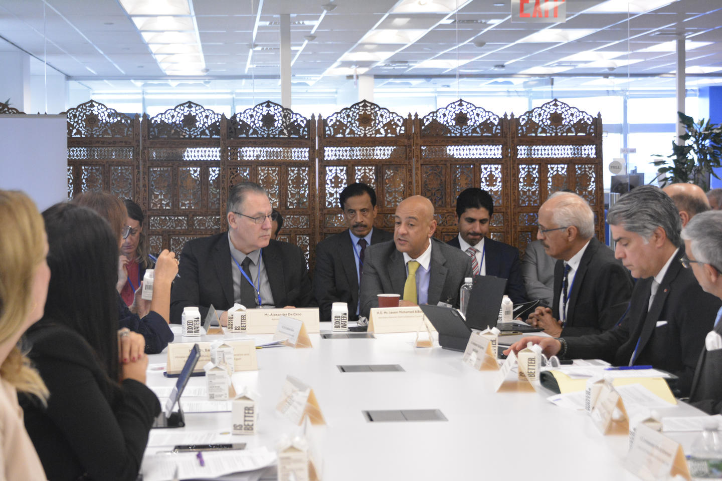 GCC and UNDP officials meet in New York to advance plans for cross-border energy and trade corridors, aiming to attract investment and strengthen regional economic resilience. (UNDP)