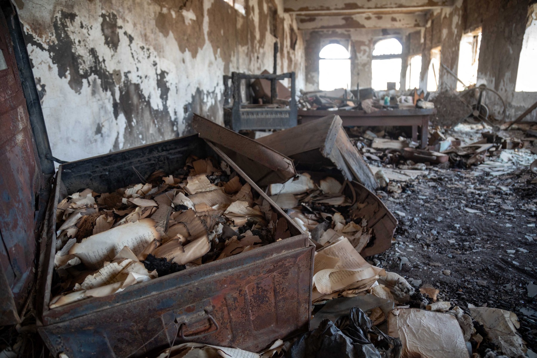 Yemen’s museums have suffered extensive damage and looting during more than a decade of conflict, with thousands of artefacts lost, damaged or stolen. (AFP file)