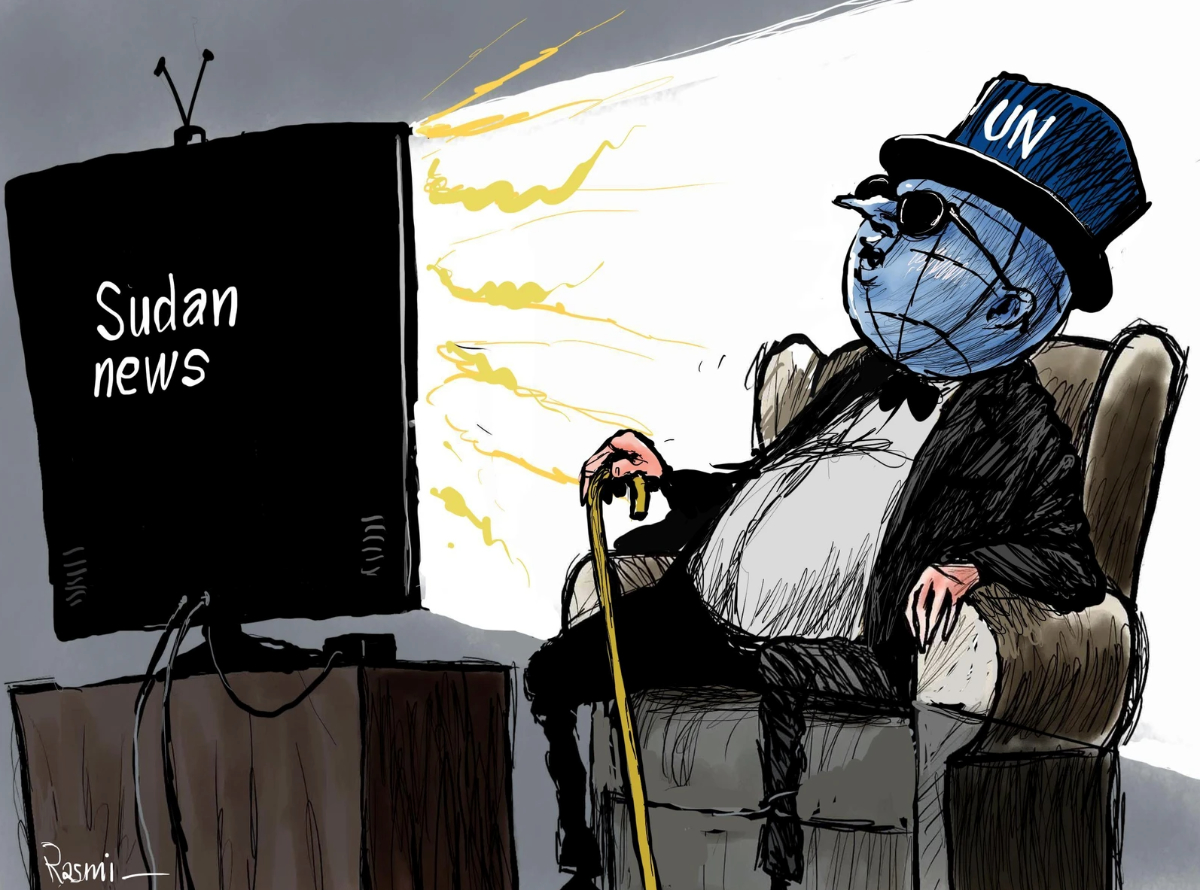 Cartoon by Amjad Rasmi. (Courtesy of Asharq Al-Awsat)