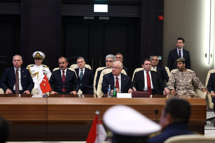 Turkish ministry of defense said countries signed the “Badr Memorandum of Understanding” in Doha. (X: @Defence_Turk_EN)